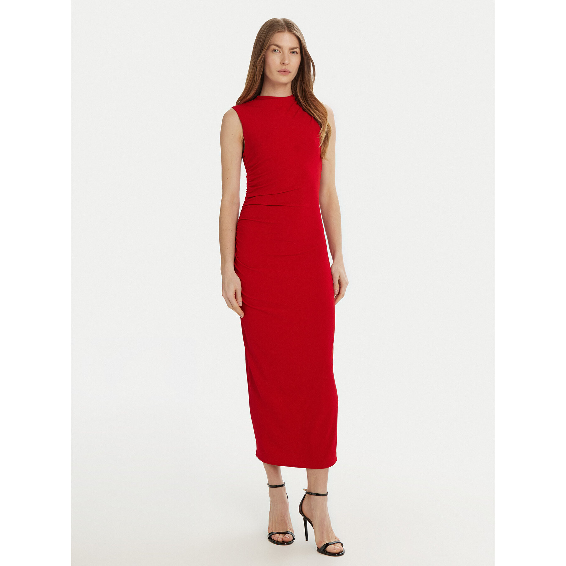 Marella Kleid für den Alltag Nef 2513621061 Rot Slim Fit