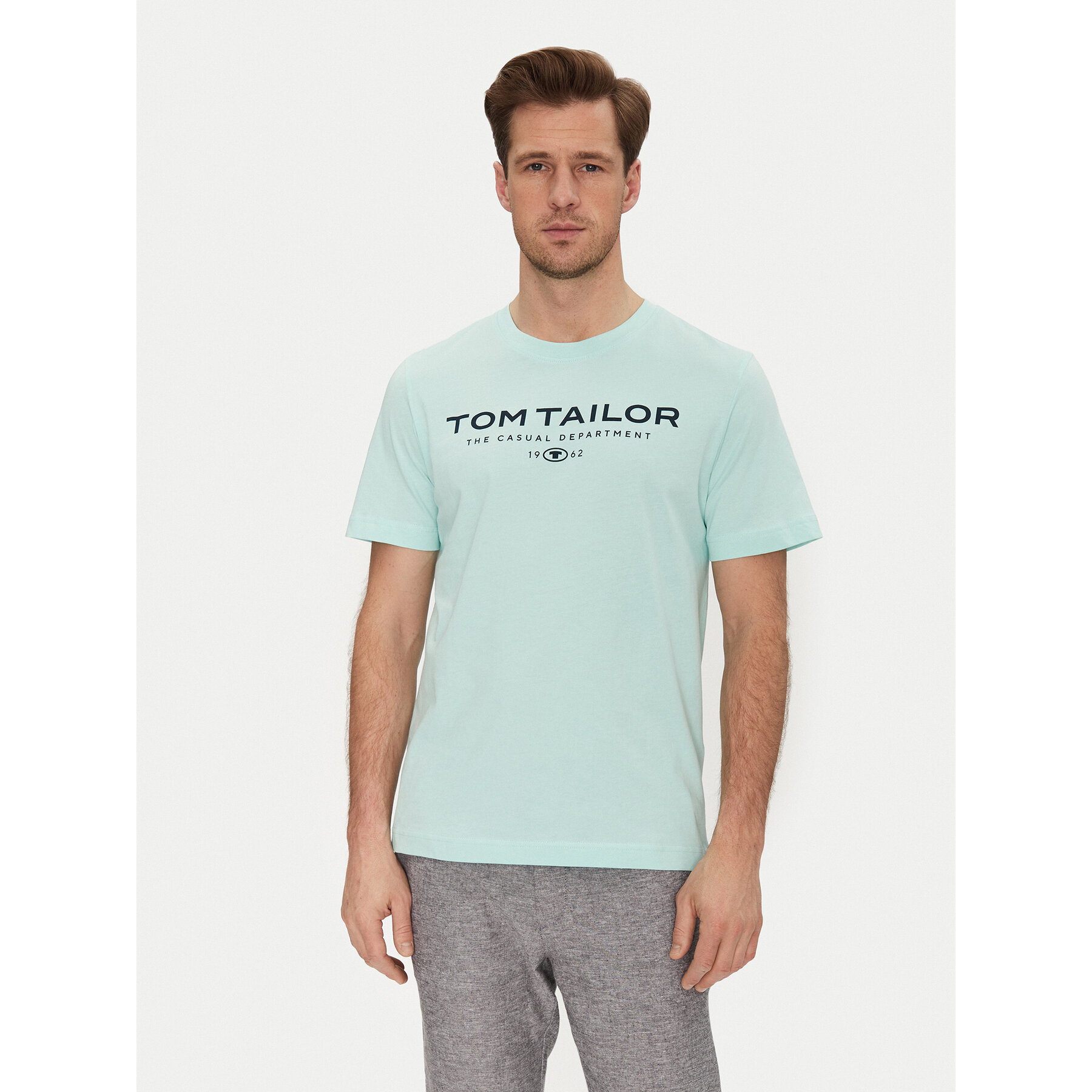 Tom Tailor T-shirt 1045773 Verde Regular Fit