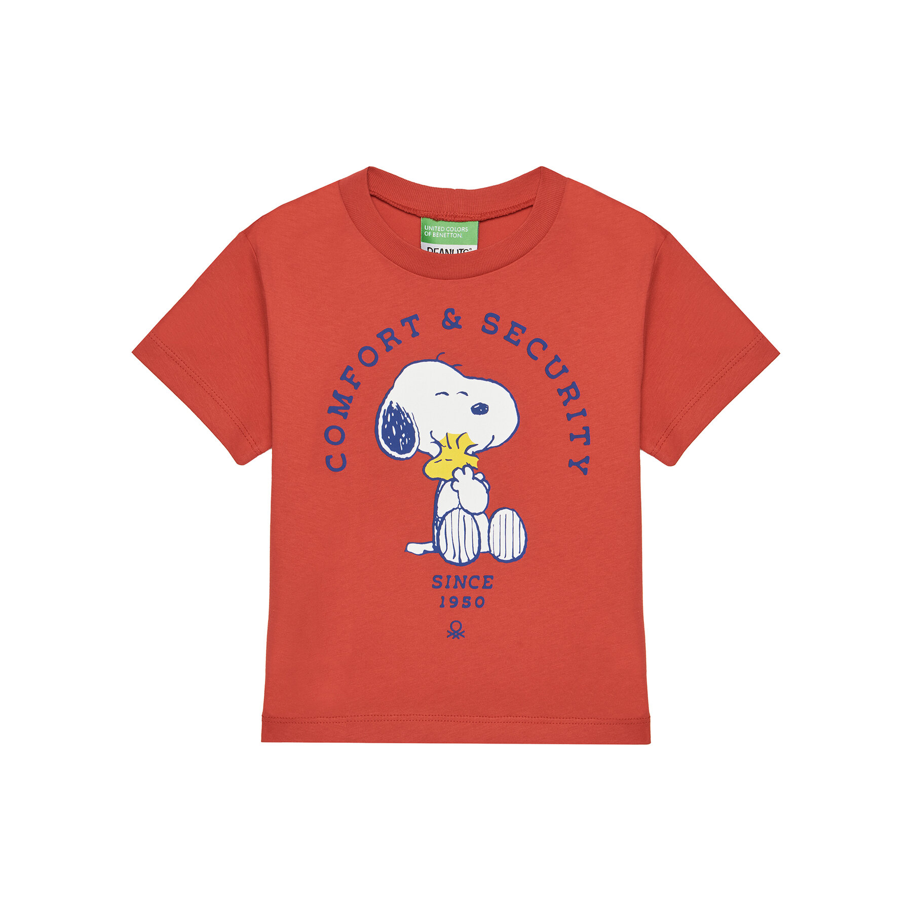 United Colors Of Benetton T-Shirt 3X1SG10IB Κόκκινο Regular Fit