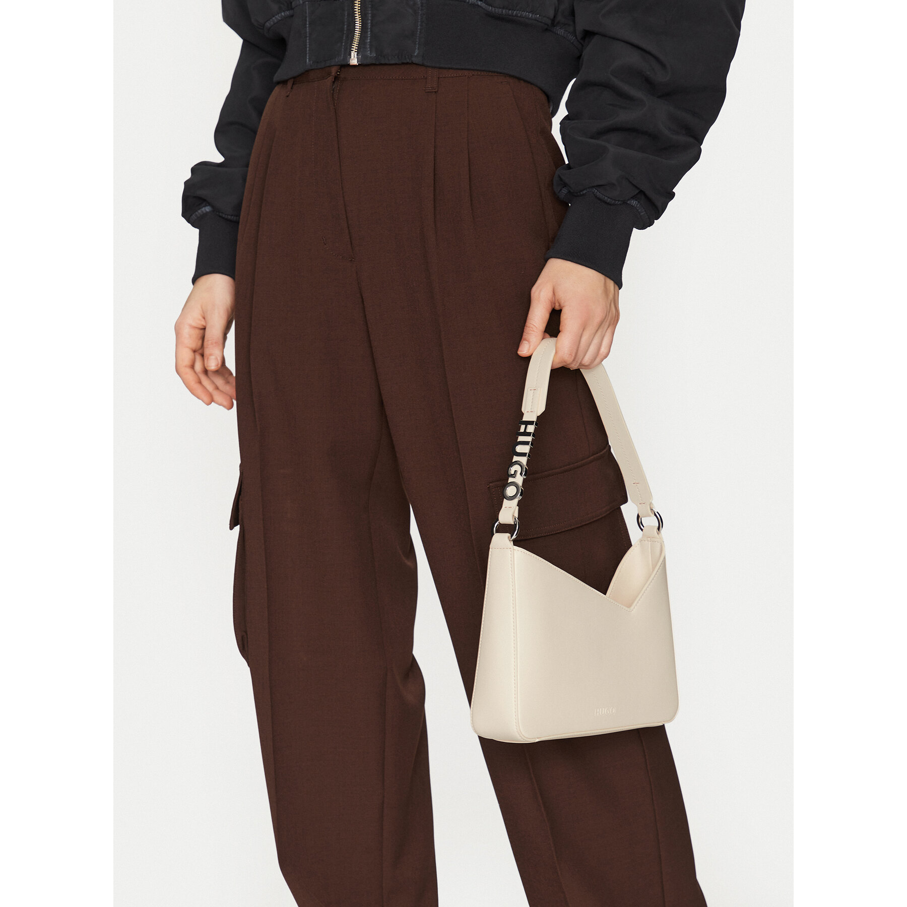 Τσάντα Hugo 50536988 Εκρού