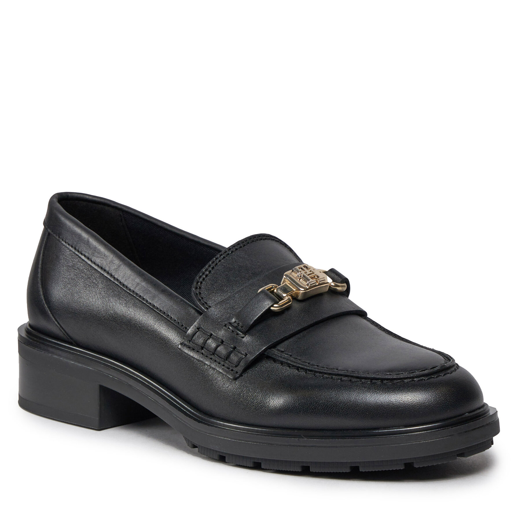Loafers Tommy Hilfiger Th Hardware Loafer FW0FW07765 Black BDS