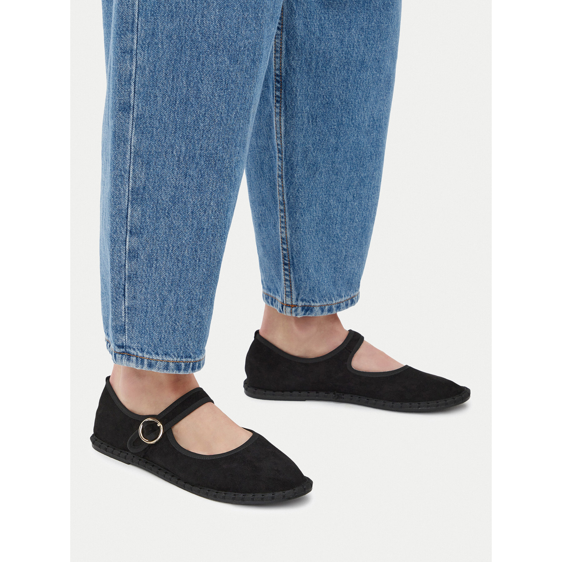 Baleríny JENNY HY60163-11 Čierna