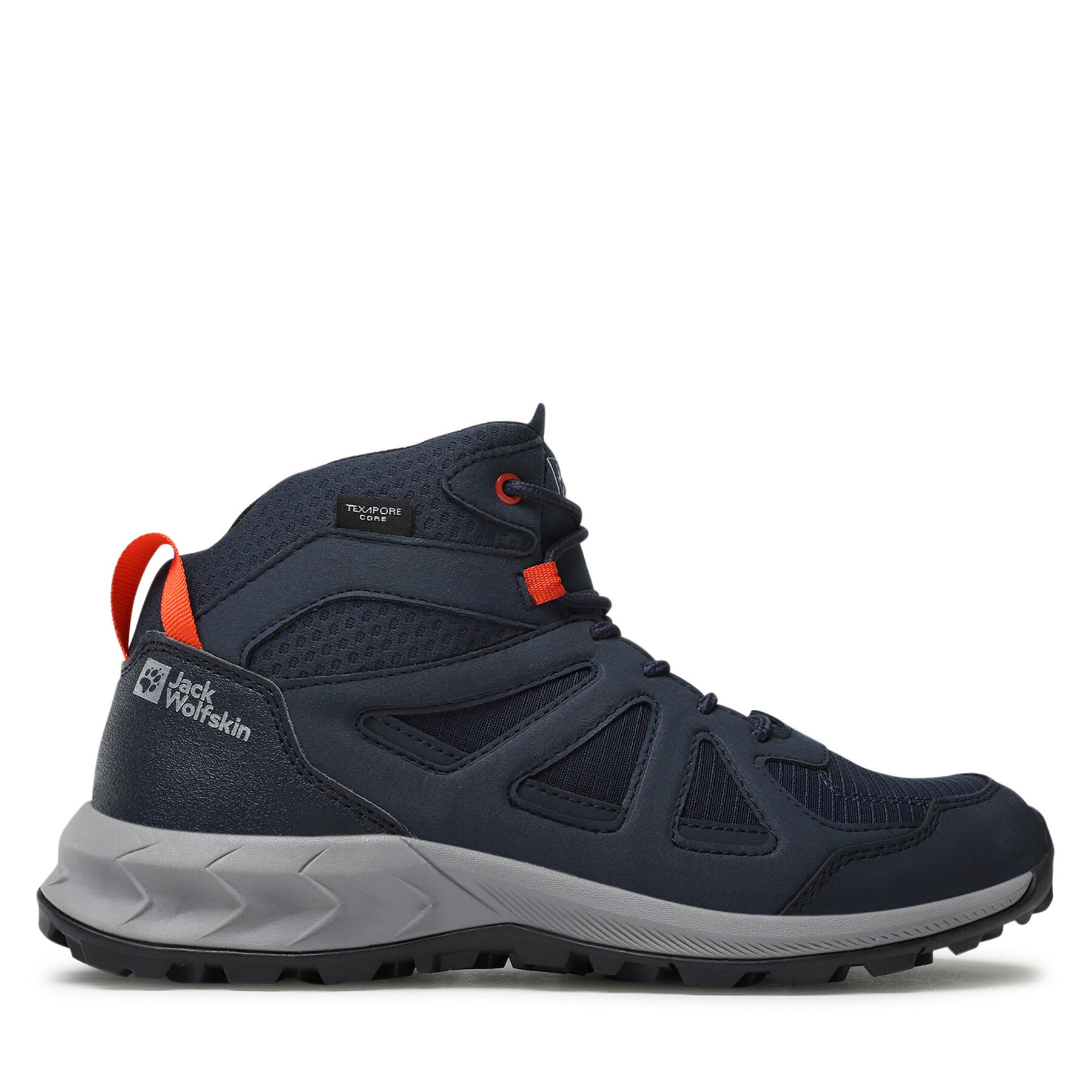 Botas de trekking Jack Wolfskin Woodland 2 Texapore Mid 4051261 Azul marino