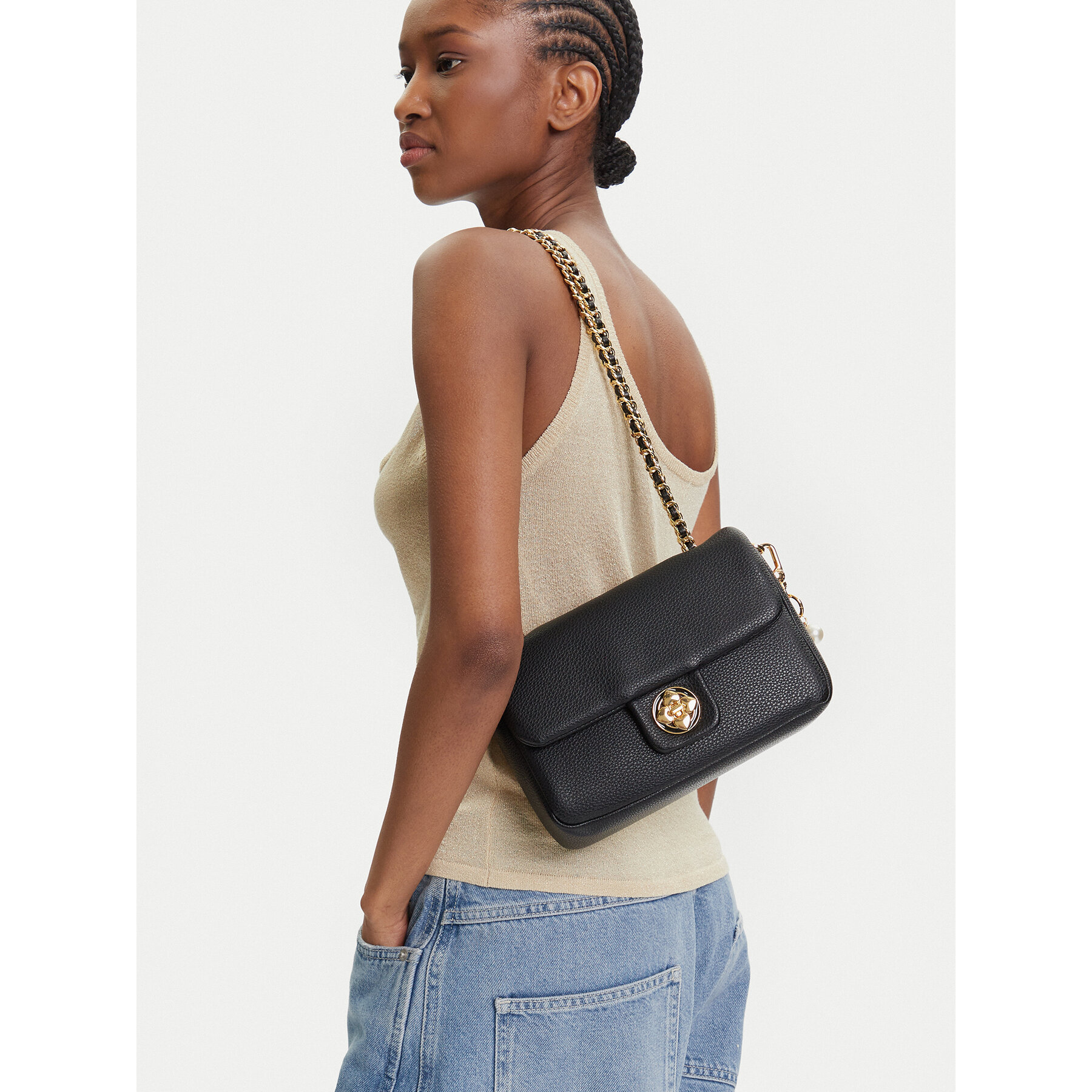 Дамска чанта Aldo Nellyne 13989417 Черен