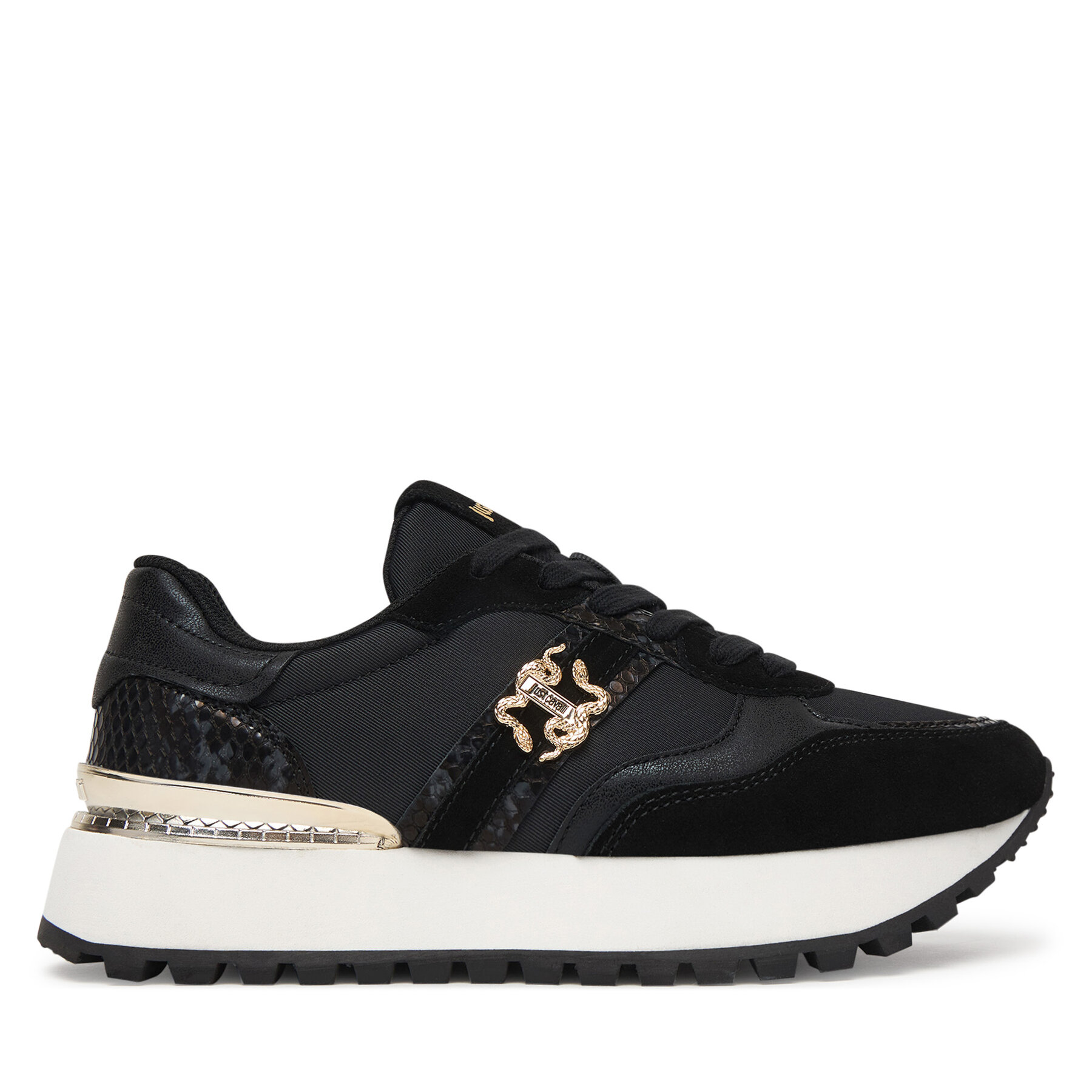 Сникърси Just Cavalli 80RA3SJ2 ZSE68 Черен