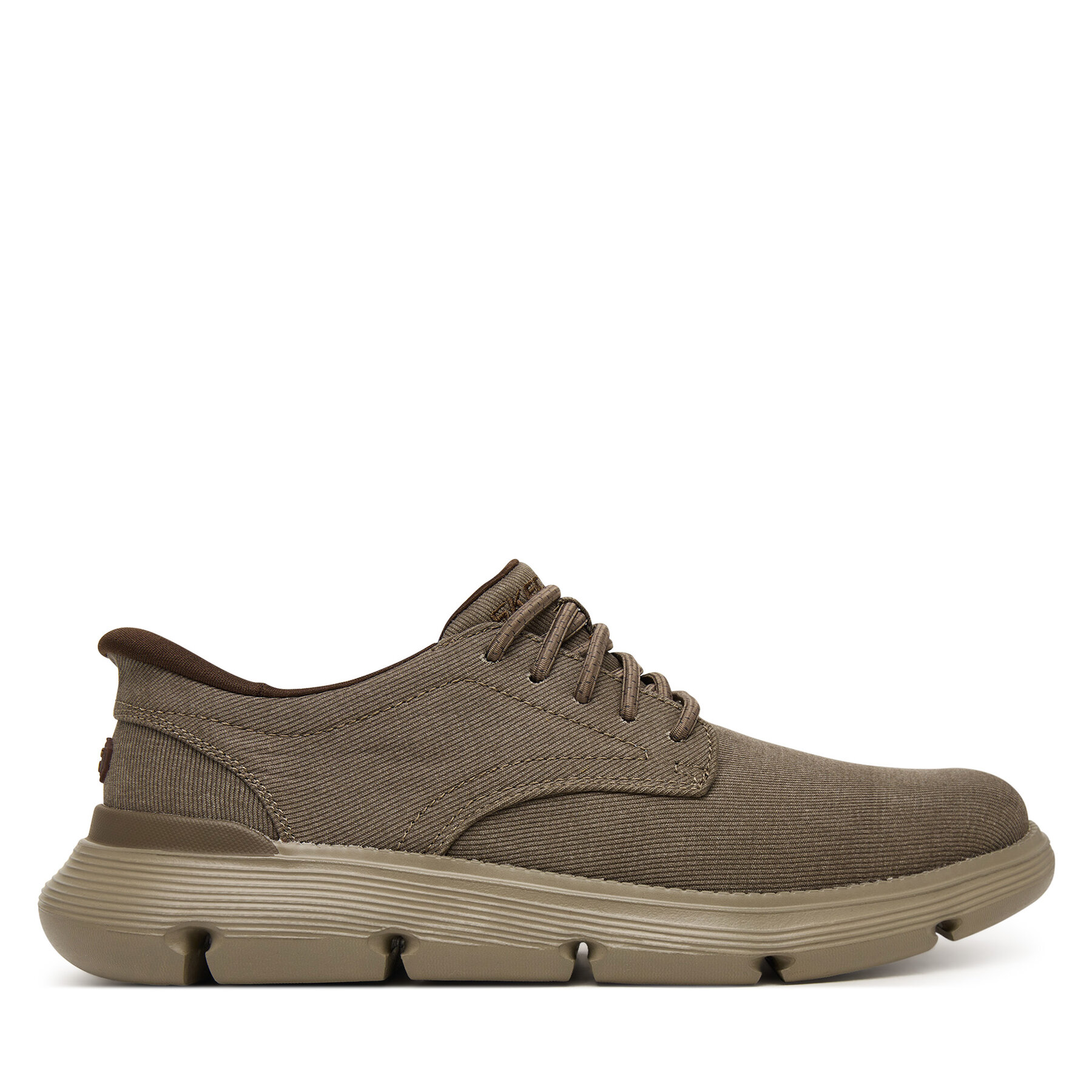 Nizki čevlji Skechers Slip-Ins: Garza - Clive 205352/DKTP Rjava