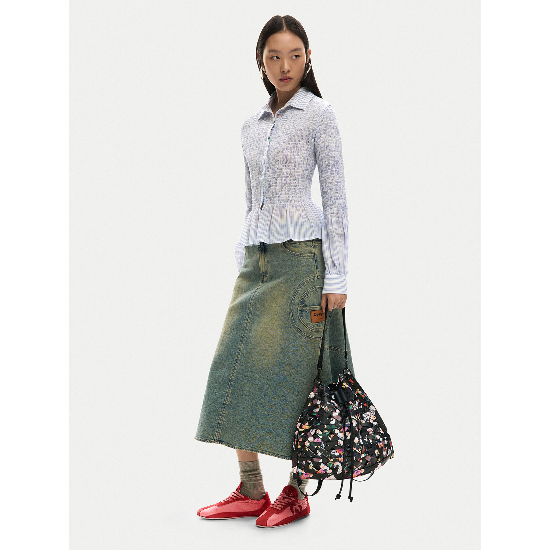 Ruksak Desigual 26SAKP36 Crna