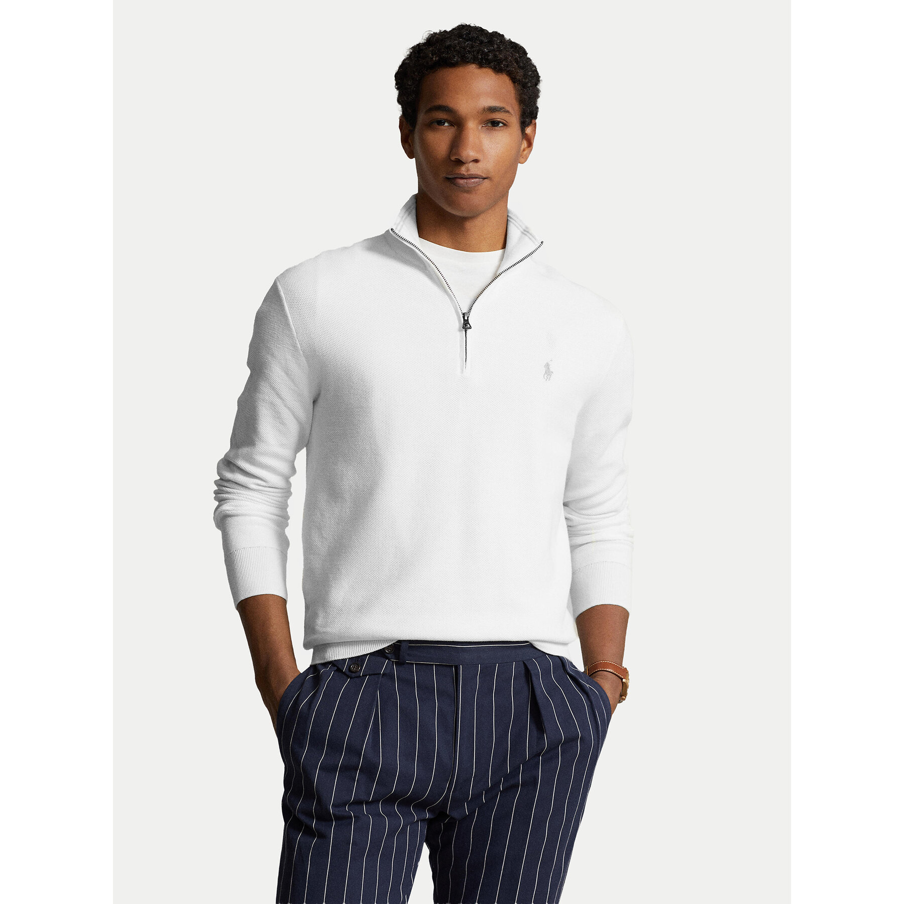 Polo Ralph Lauren Pullover 710932304502 Weiß Regular Fit