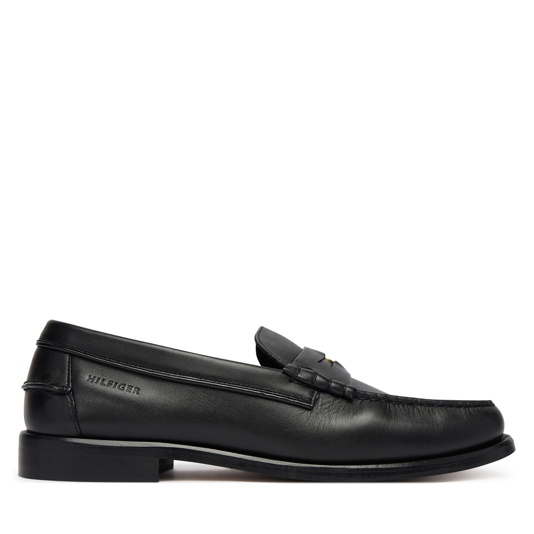 Mocasini Tommy Hilfiger Penny Crust FM0FM05836 Negru