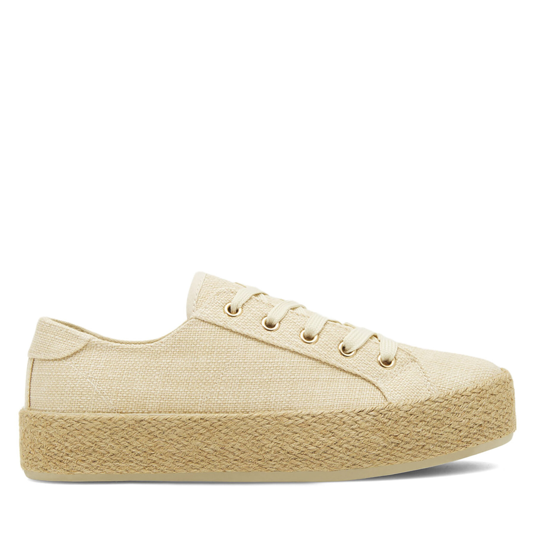 Espadrilky DeeZee WSK1576-01 Béžová