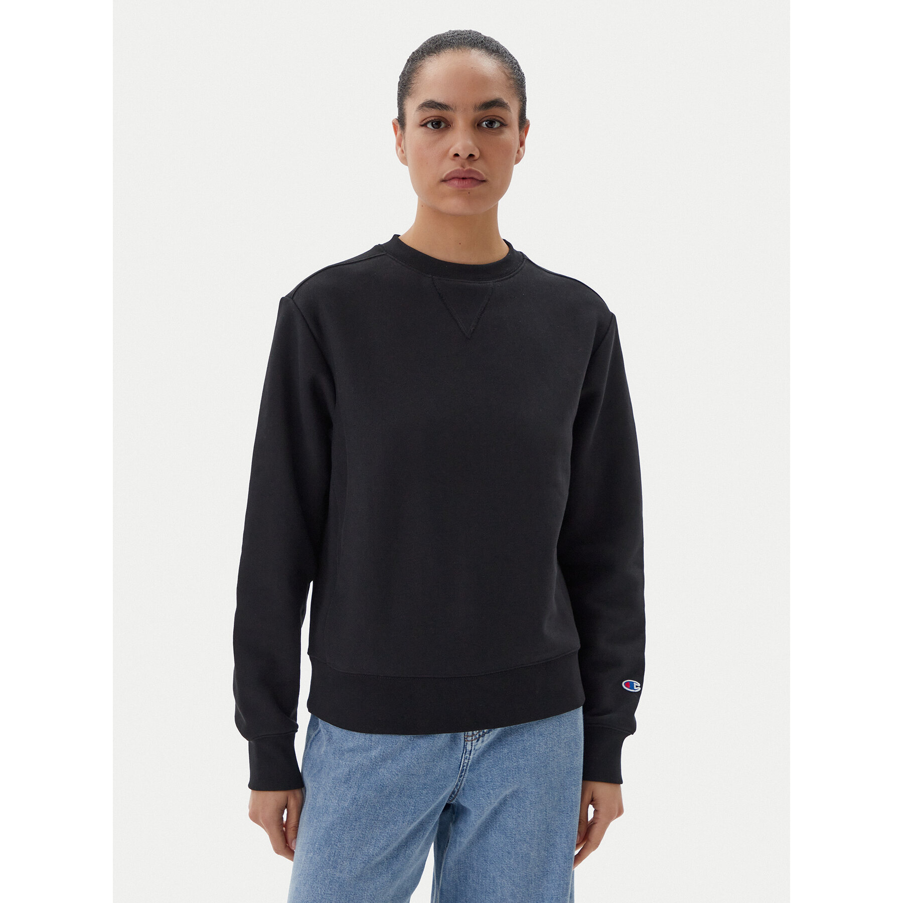 Champion Sweatshirt 117871 Schwarz Regular Fit