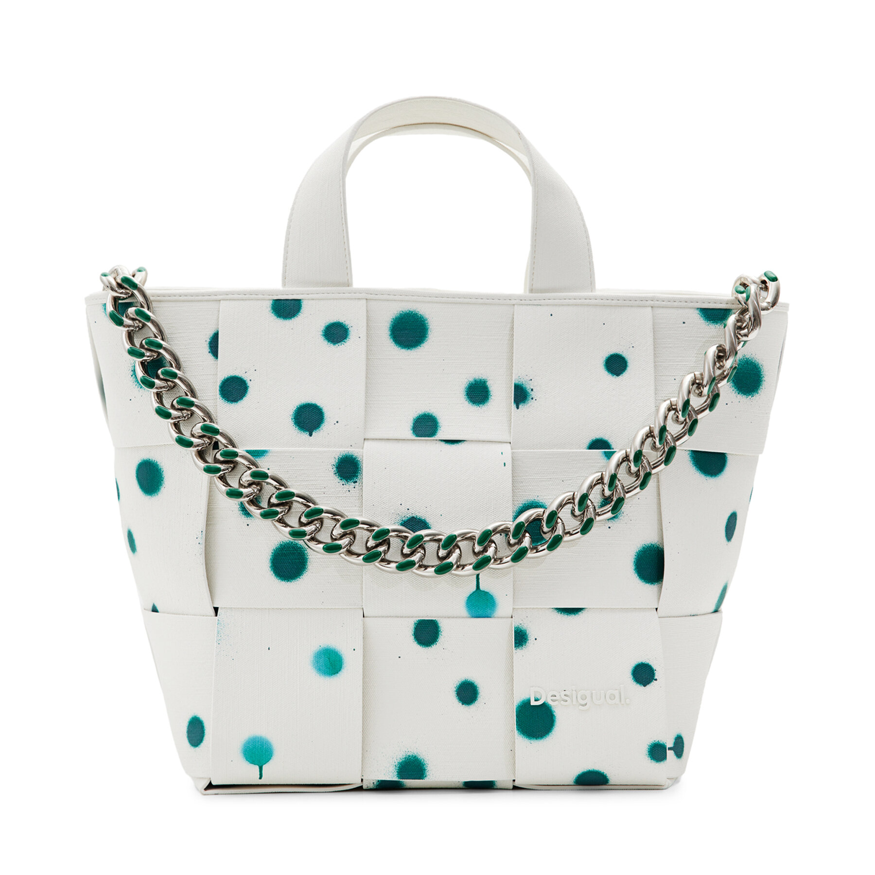 Дамска чанта Desigual 24SAXP60 Бял