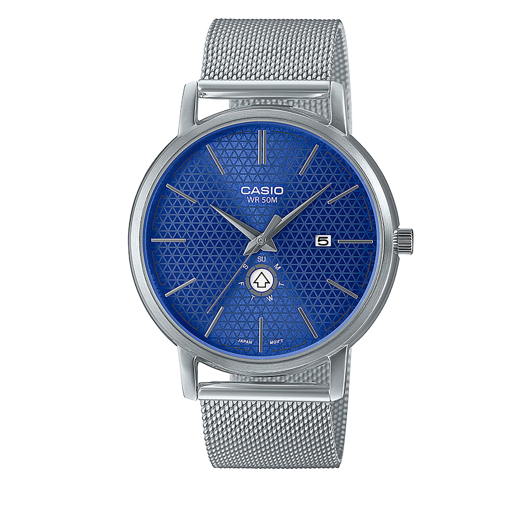 

Годинник Casio MTP-B125M-2AVEF Silver, Срібний