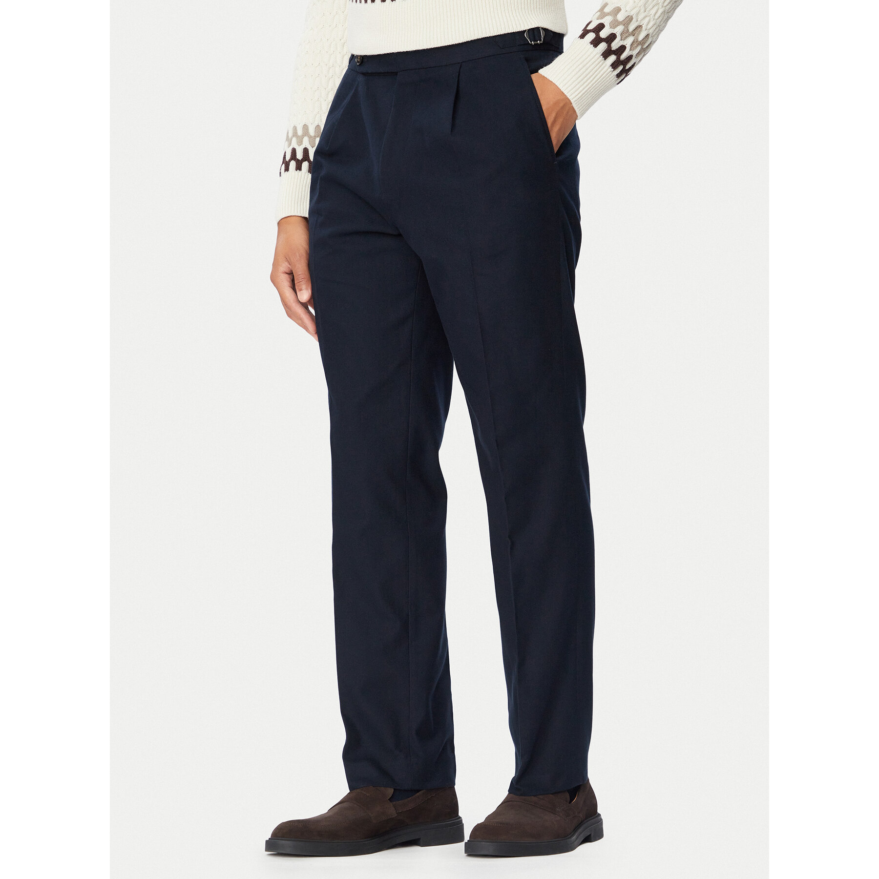 BOSS Chinos H-Perino 50572014 Dunkelblau Tapered Fit