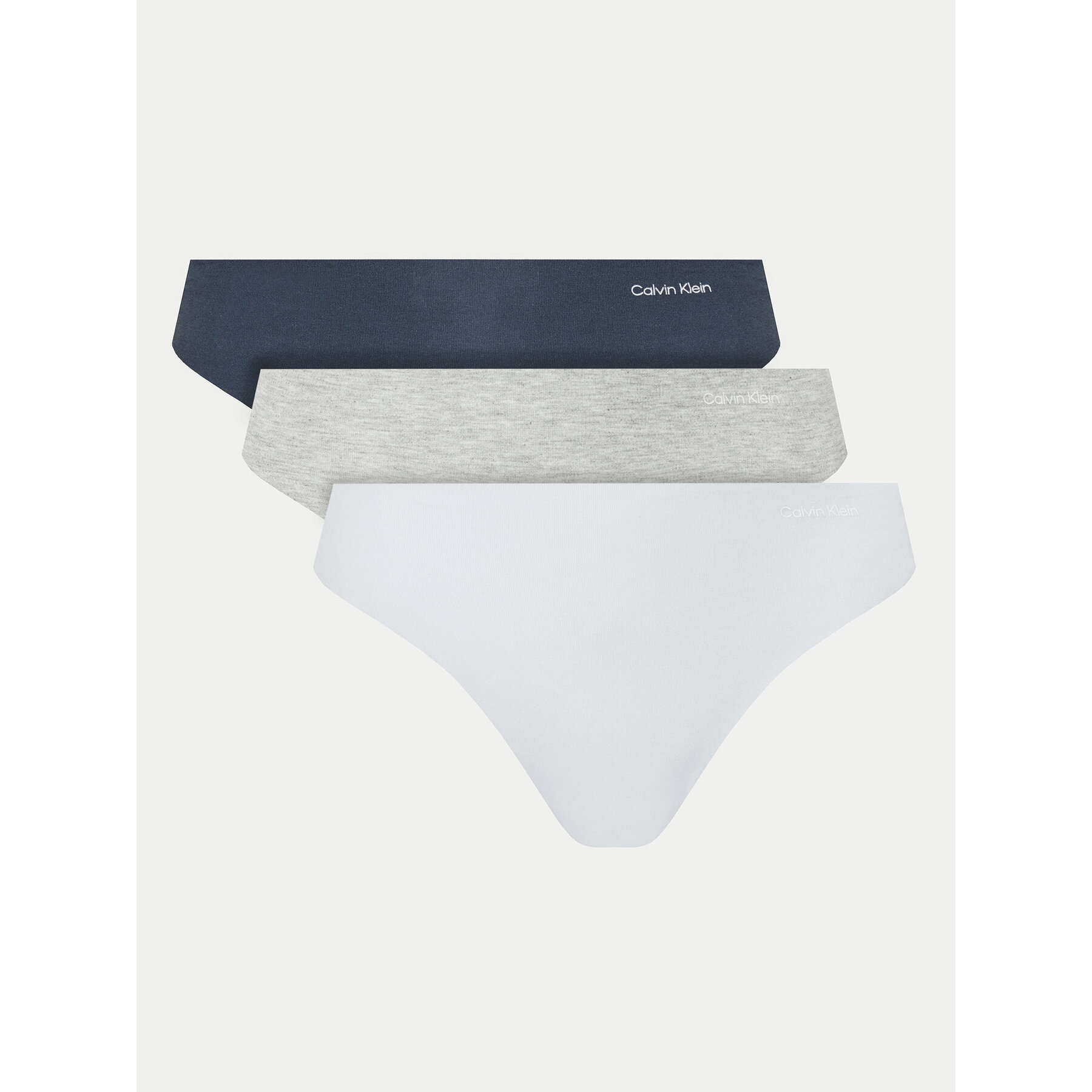 Calvin Klein Underwear Tanga szett Thong 3Pk 000QD5219E Színes