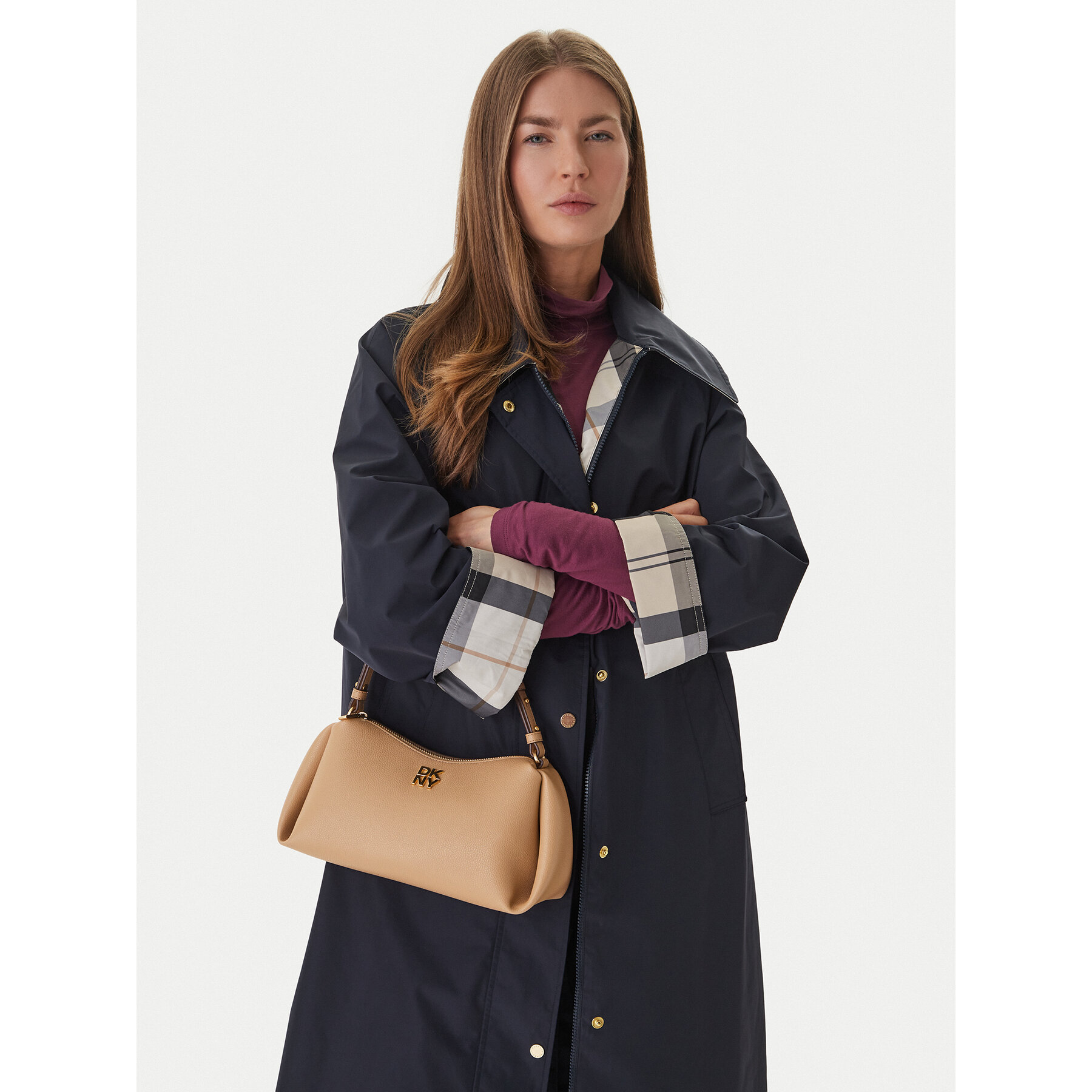 Kabelka DKNY Remy R423AE54 Béžová