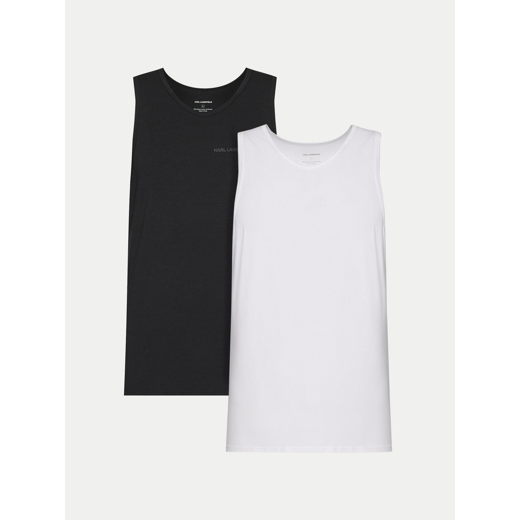 KARL LAGERFELD Ujjatlan felső szett A1M47091 Színes Regular Fit