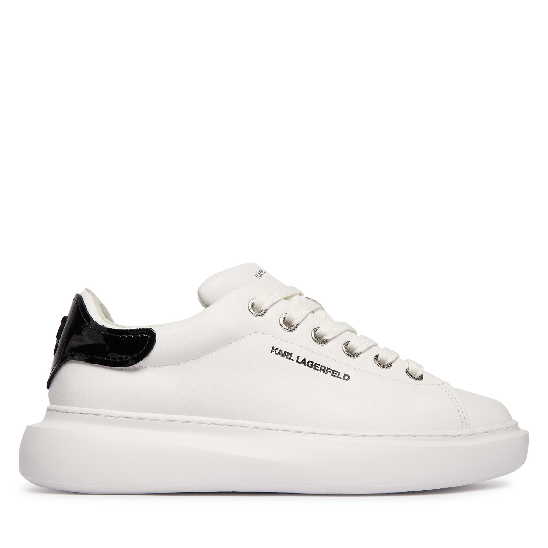 Sneakersy KARL LAGERFELD Kore KL66525 Biela