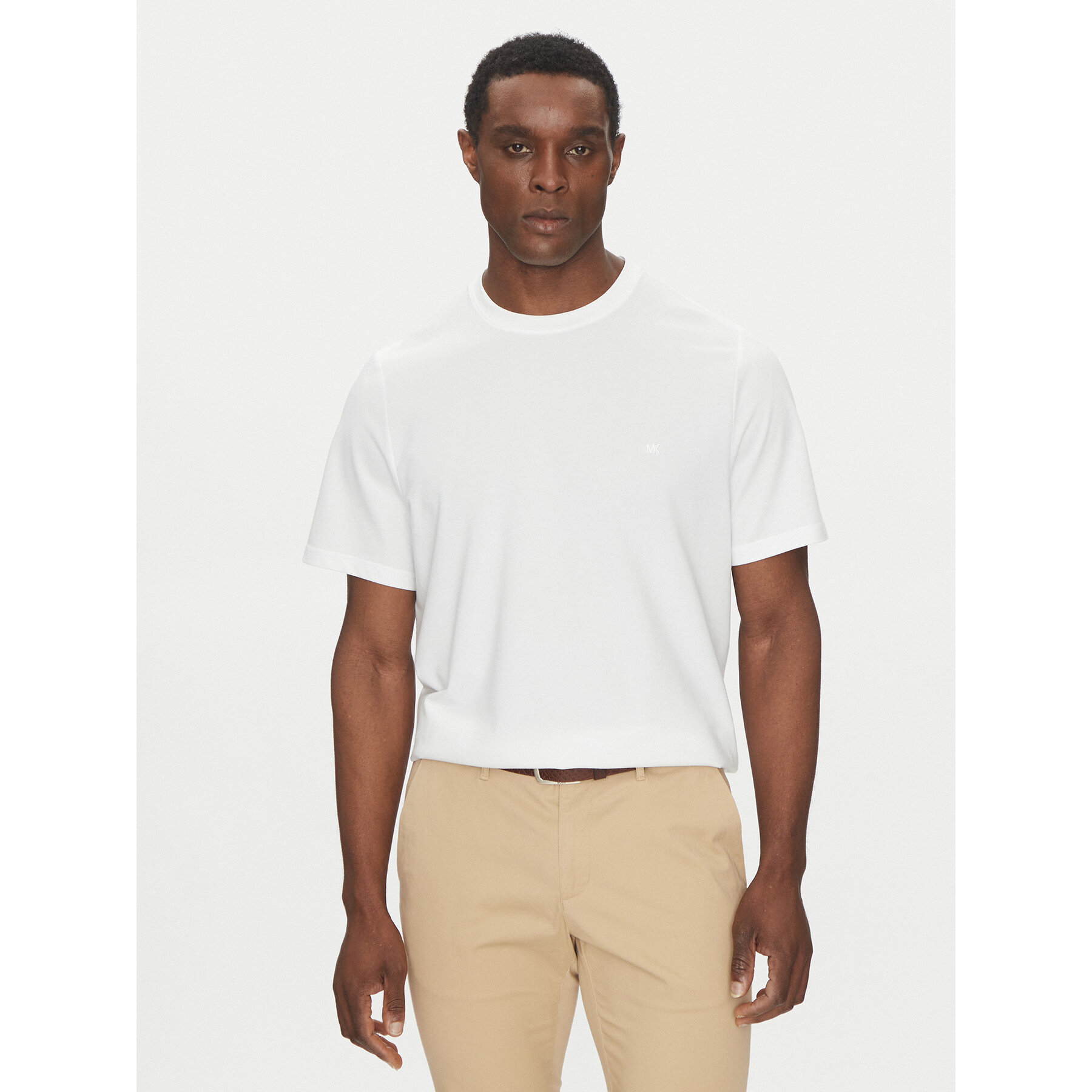 Michael Kors T-Shirt CR451V9HFK Λευκό Regular Fit