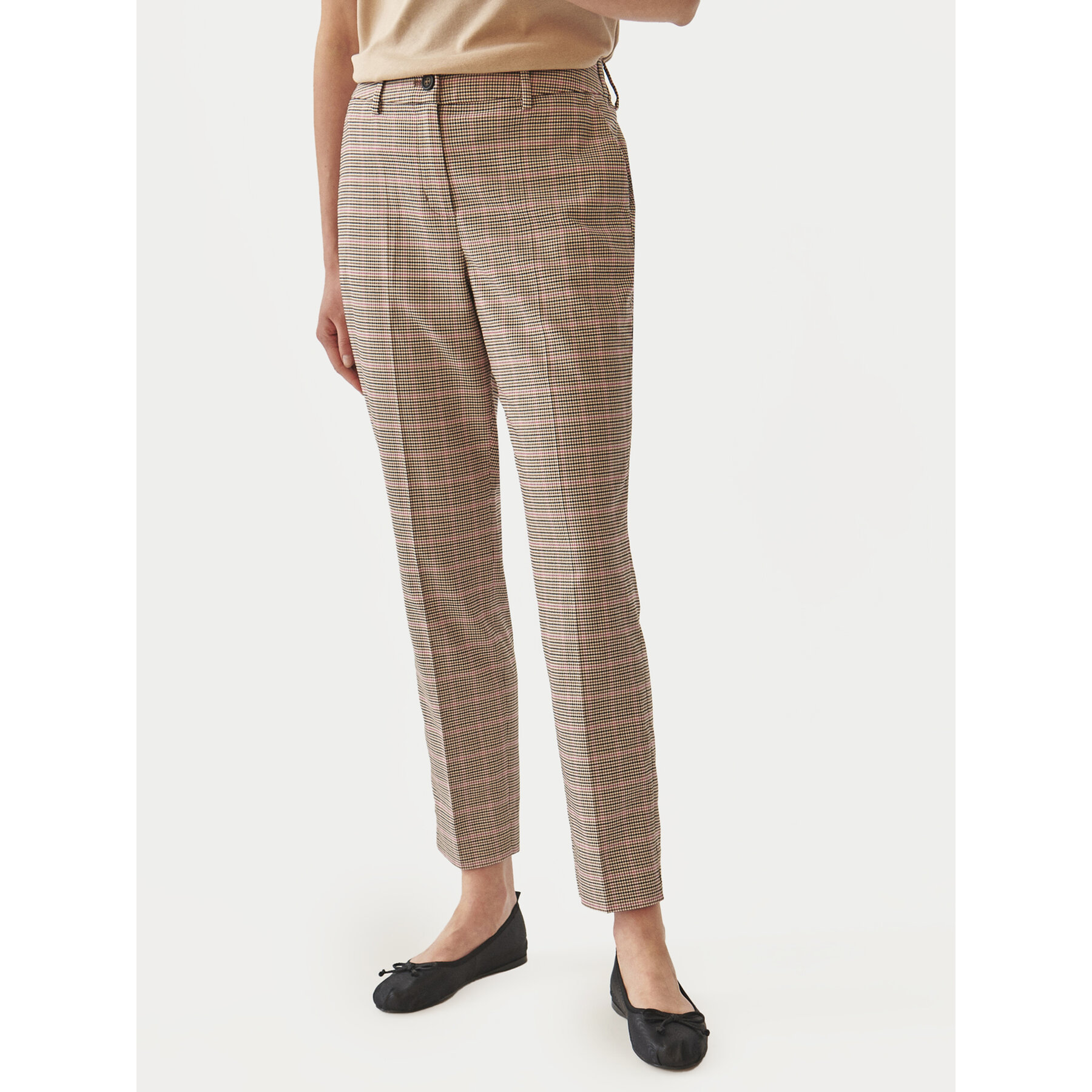 Tatuum Stoffhose Rimi T2416.139B Braun Regular Fit