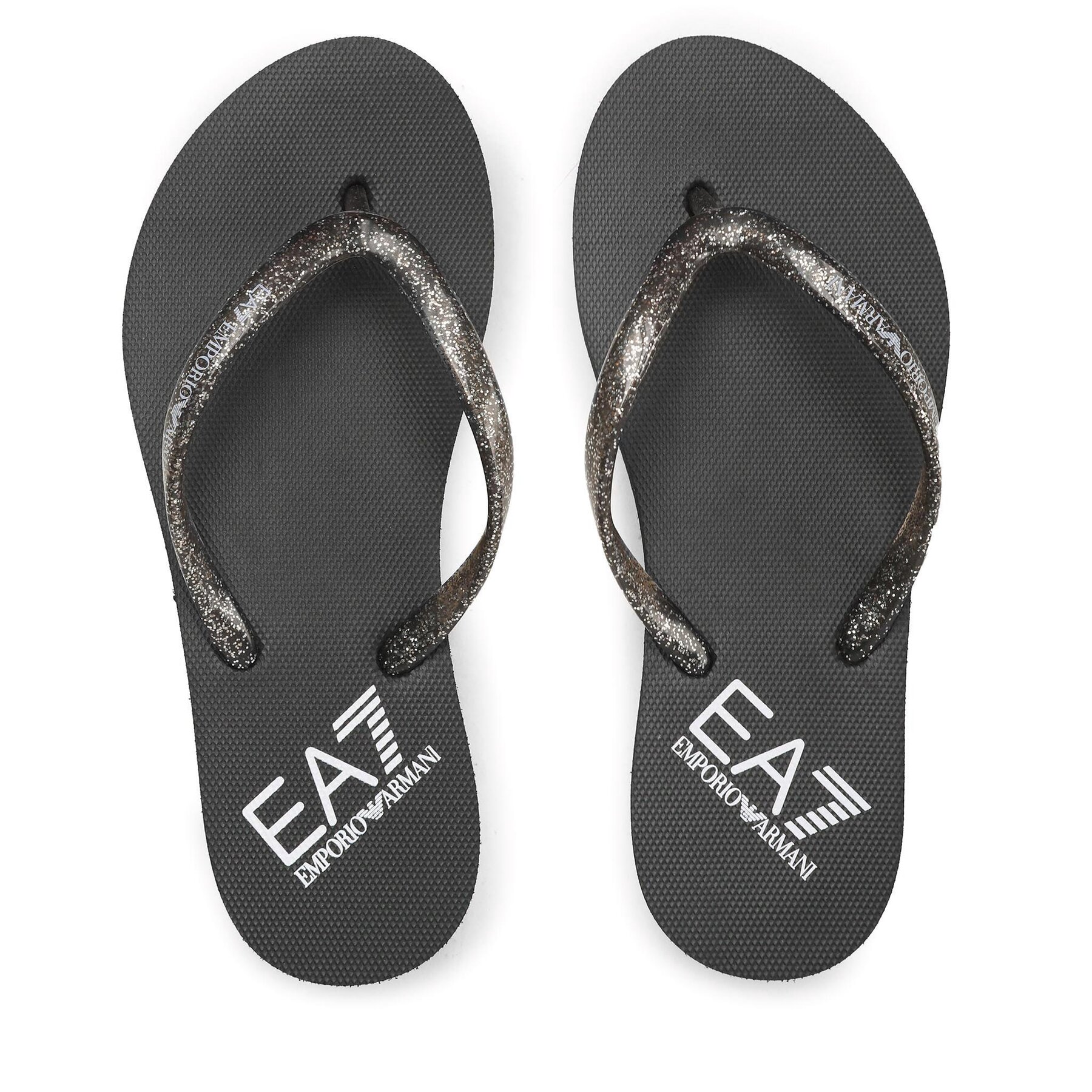 Női Flip-flops EA7 Emporio Armani, Méret: 41, Fekete, XFQ013 XK322 S466
