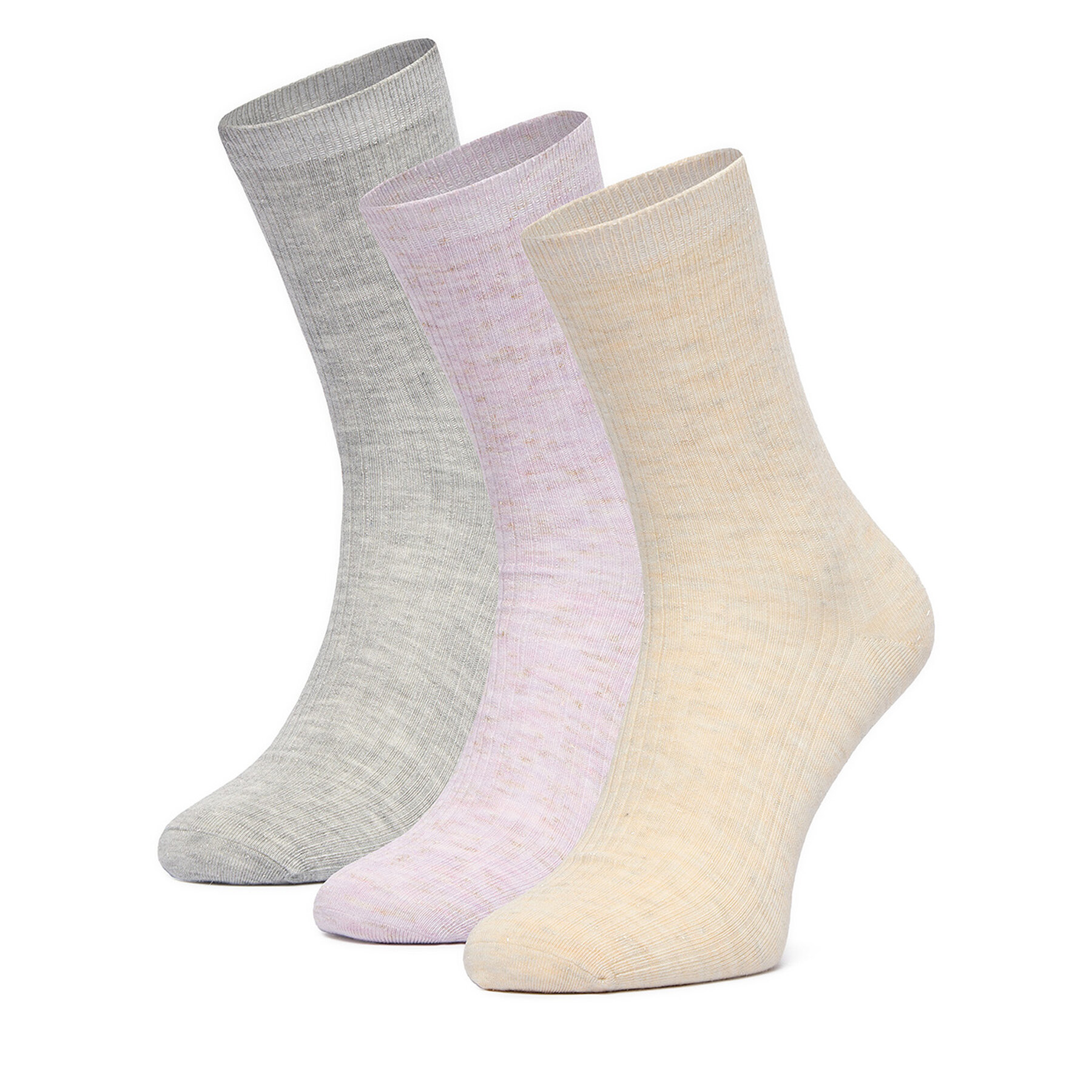 Kratke nogavice Nine West CEO_BR_NW_25080_W_AW25 (3 PACK) Pisana