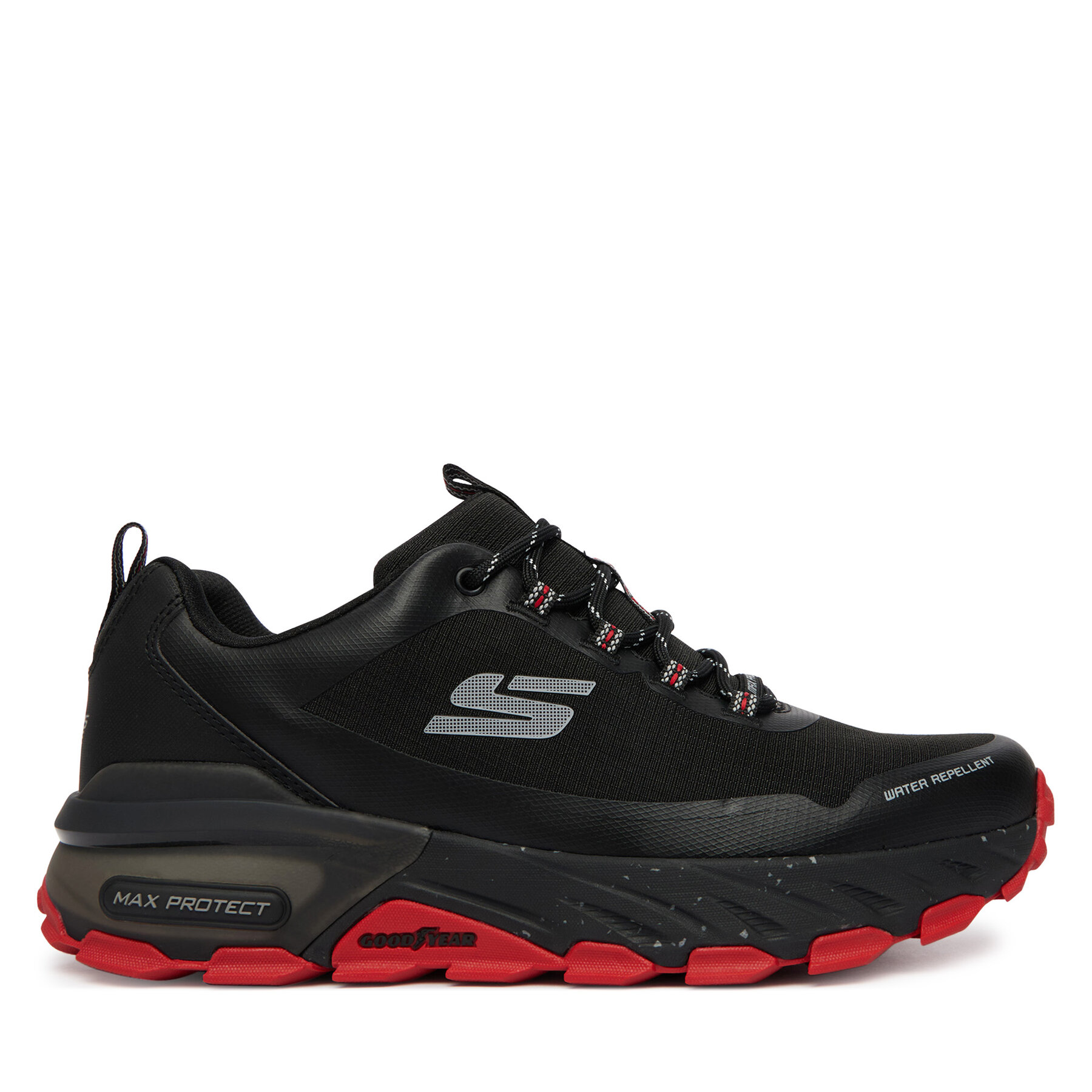 Trekking čevlji Skechers MAX PROTECT PROMOTE 237669/BKRD Črna