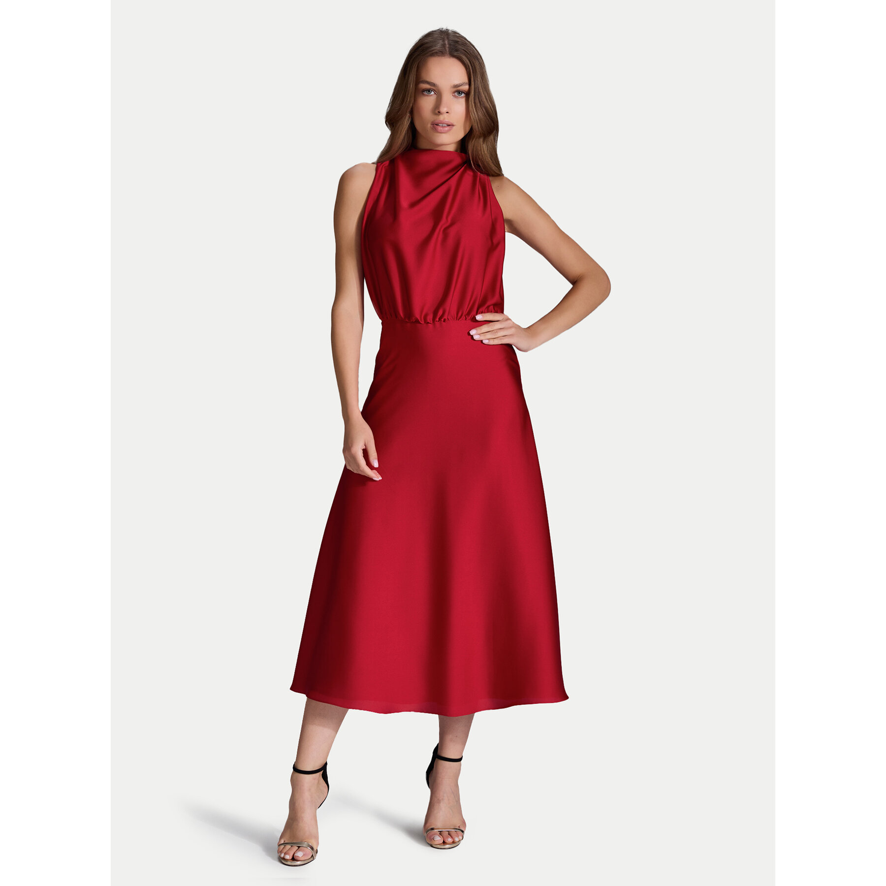 Swing Coctailkleid 5AI13700 Rot Regular Fit