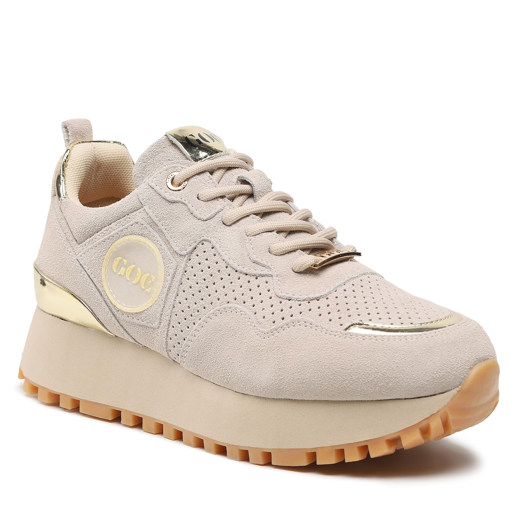 Sneakers GOE LL2N4001 Beige Beige imagine super redus 2022