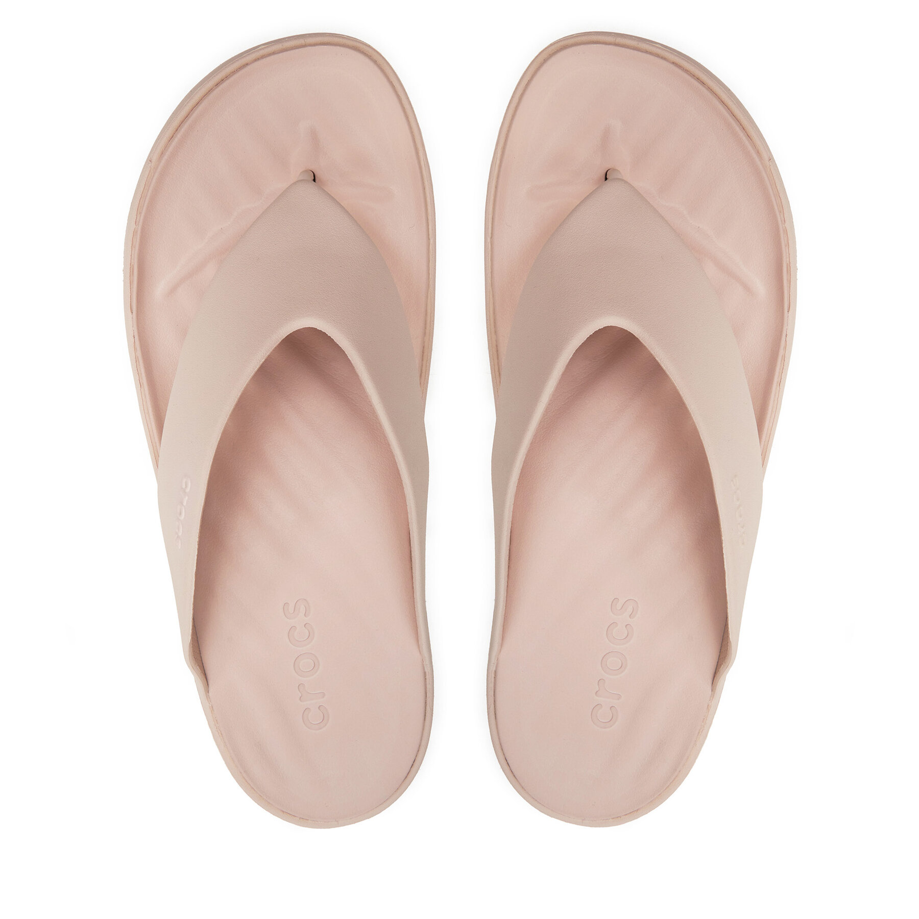 Donna Infradito Crocs, Taglia 37_38, Beige, 209410, taglia : 37_38