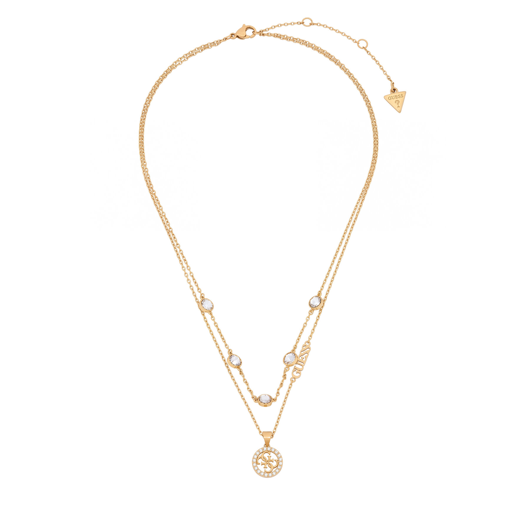 Náhrdelník Guess JUBN02 140JW Zlatá