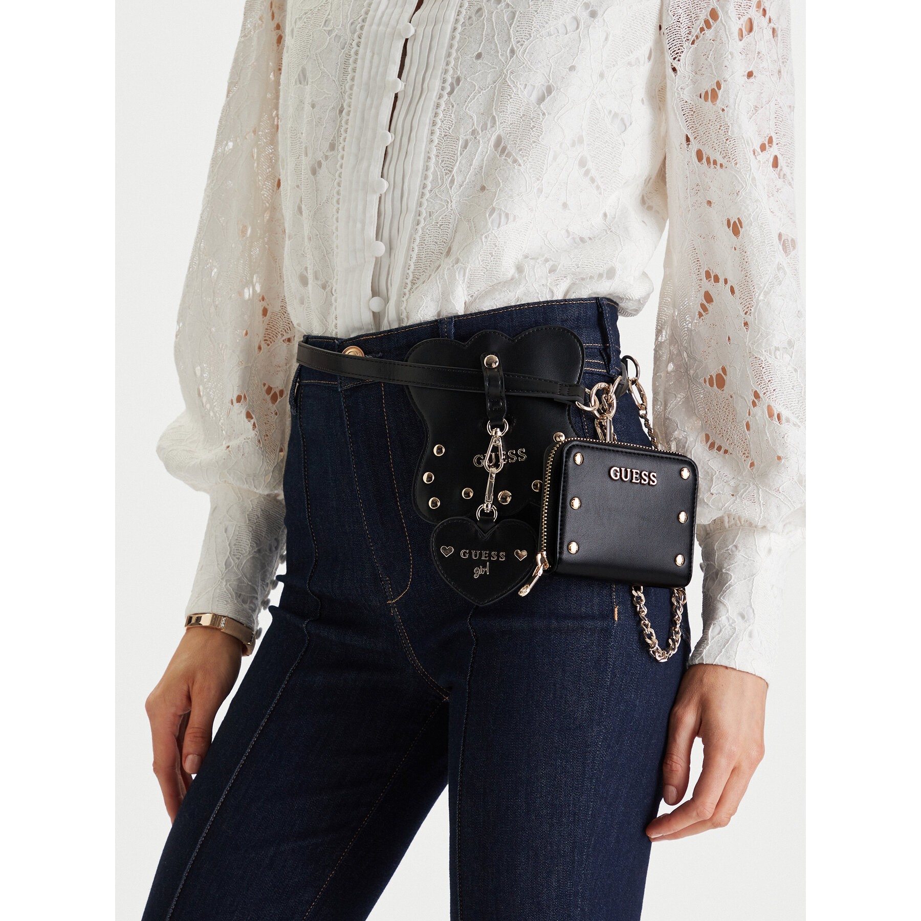 Geantă Guess J6RZ19 WK570 Negru