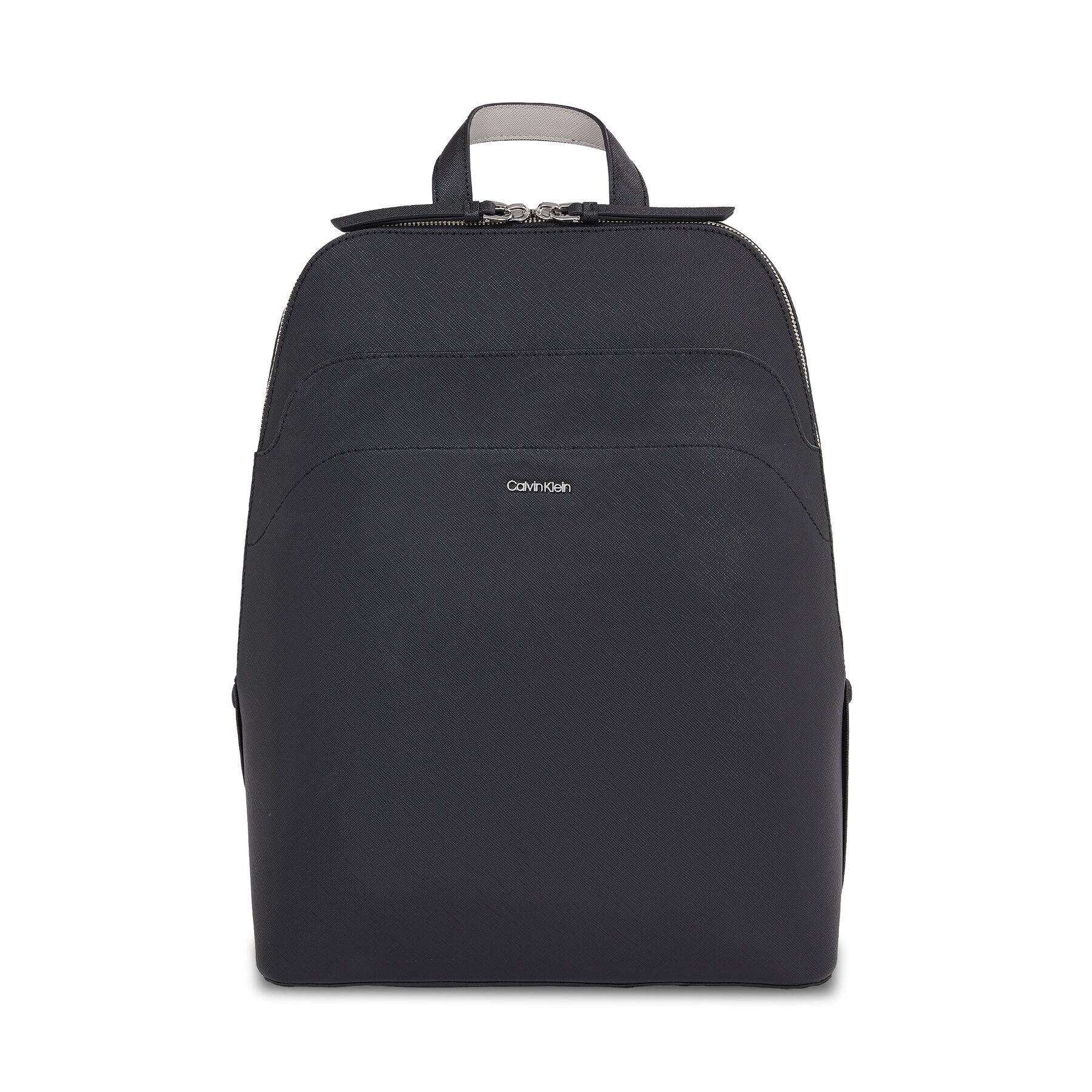Hátizsák Calvin Klein Business Backpack Saffiano K60K611676 Fekete