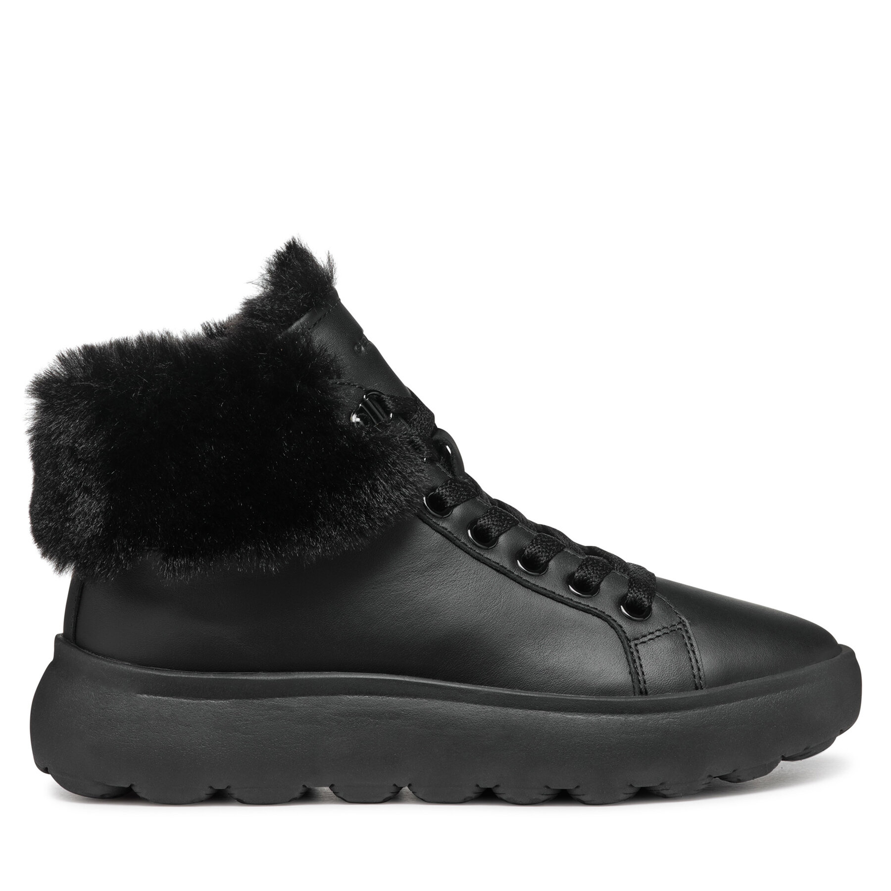 Sneakersy Geox D Spherica Ec4.1 D46TCA 085BH C9999 Čierna
