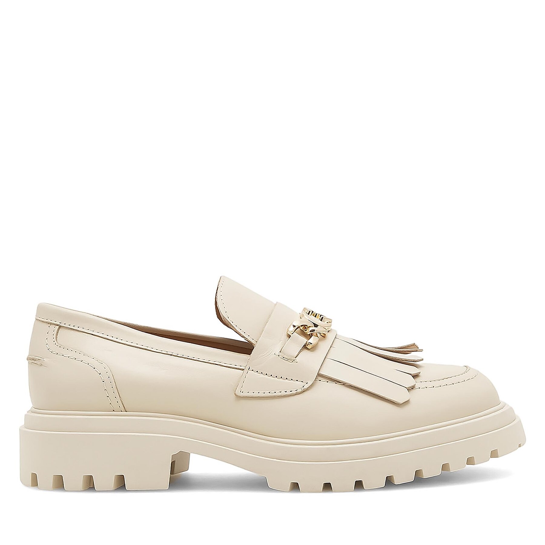 Eva Minge Loafers Eva Minge ANGE-1018 Μπεζ