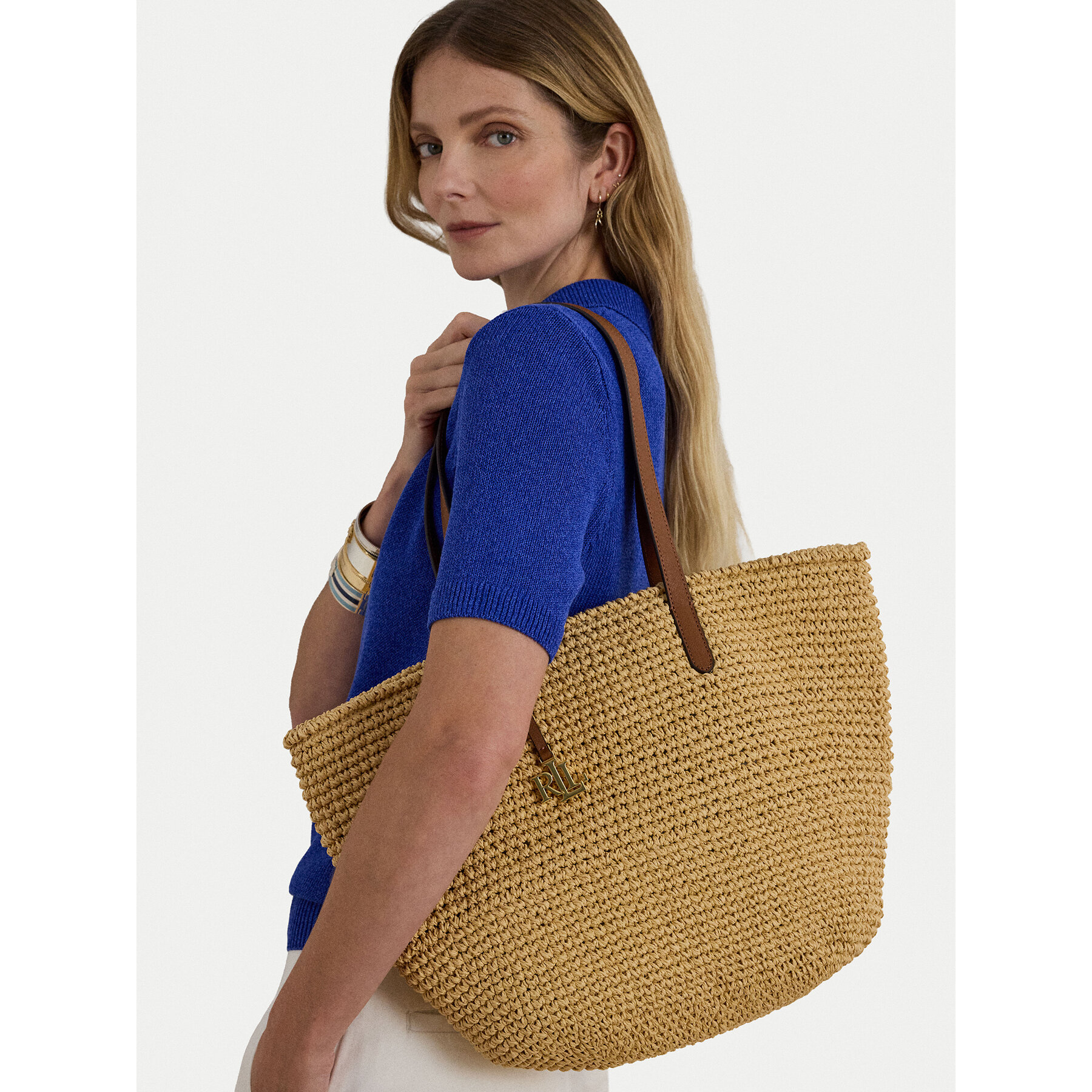 Дамска чанта LAUREN RALPH LAUREN 431982179001 Кафяв