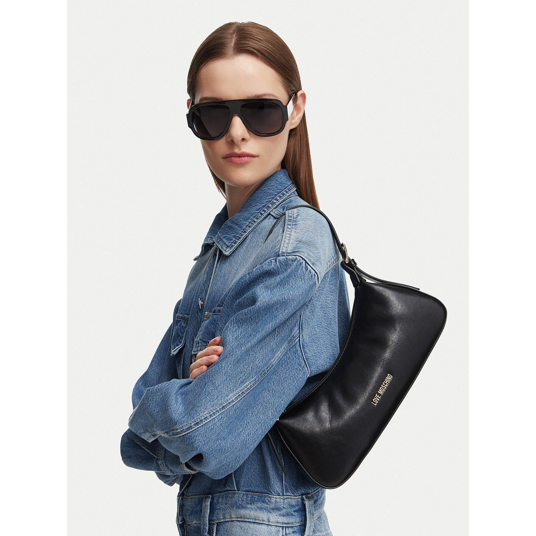 Ročna torba LOVE MOSCHINO Smart JC4390PP1PKO0000 Črna