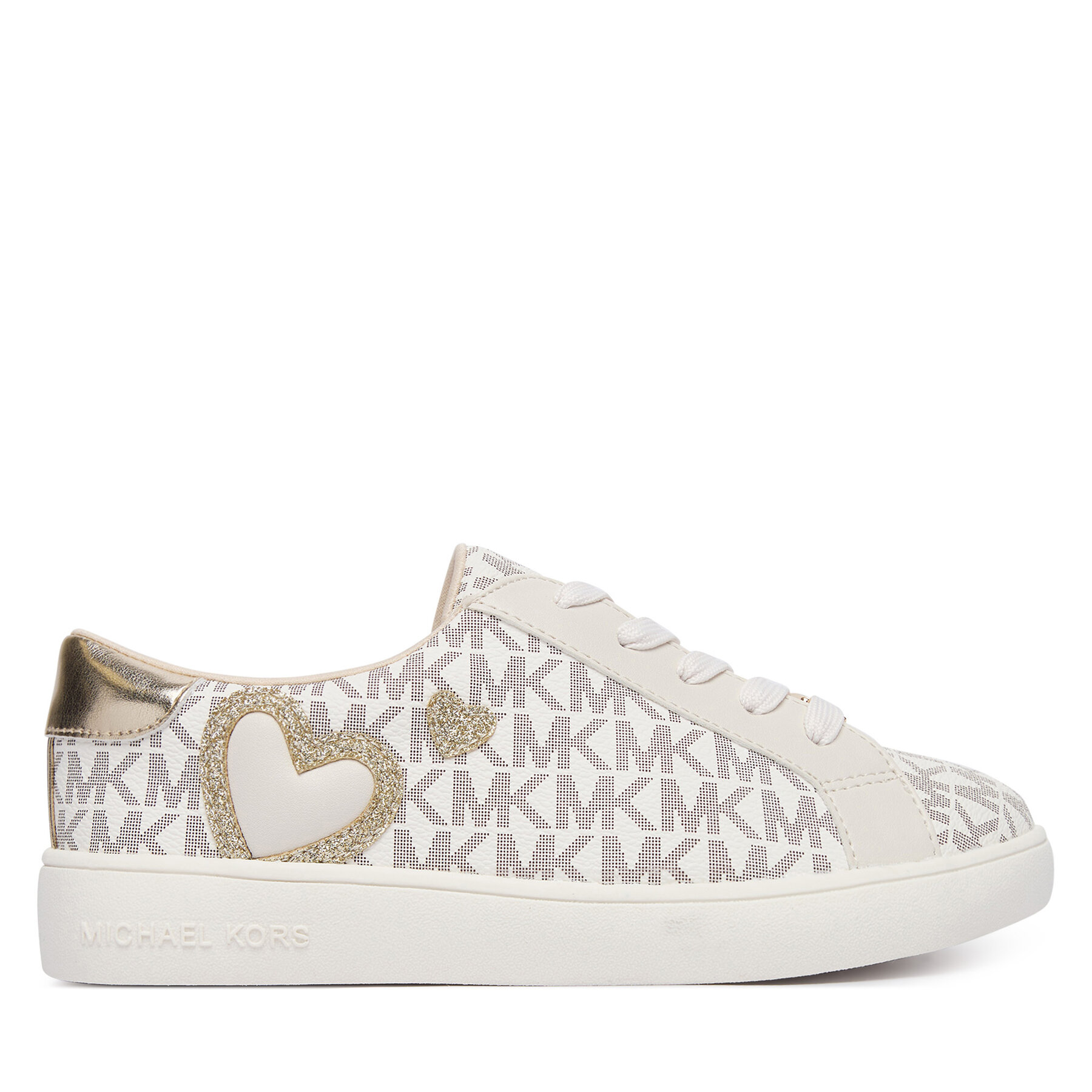 Tenisice MICHAEL Michael Kors Jem Kehlani II MK04845256 Krem