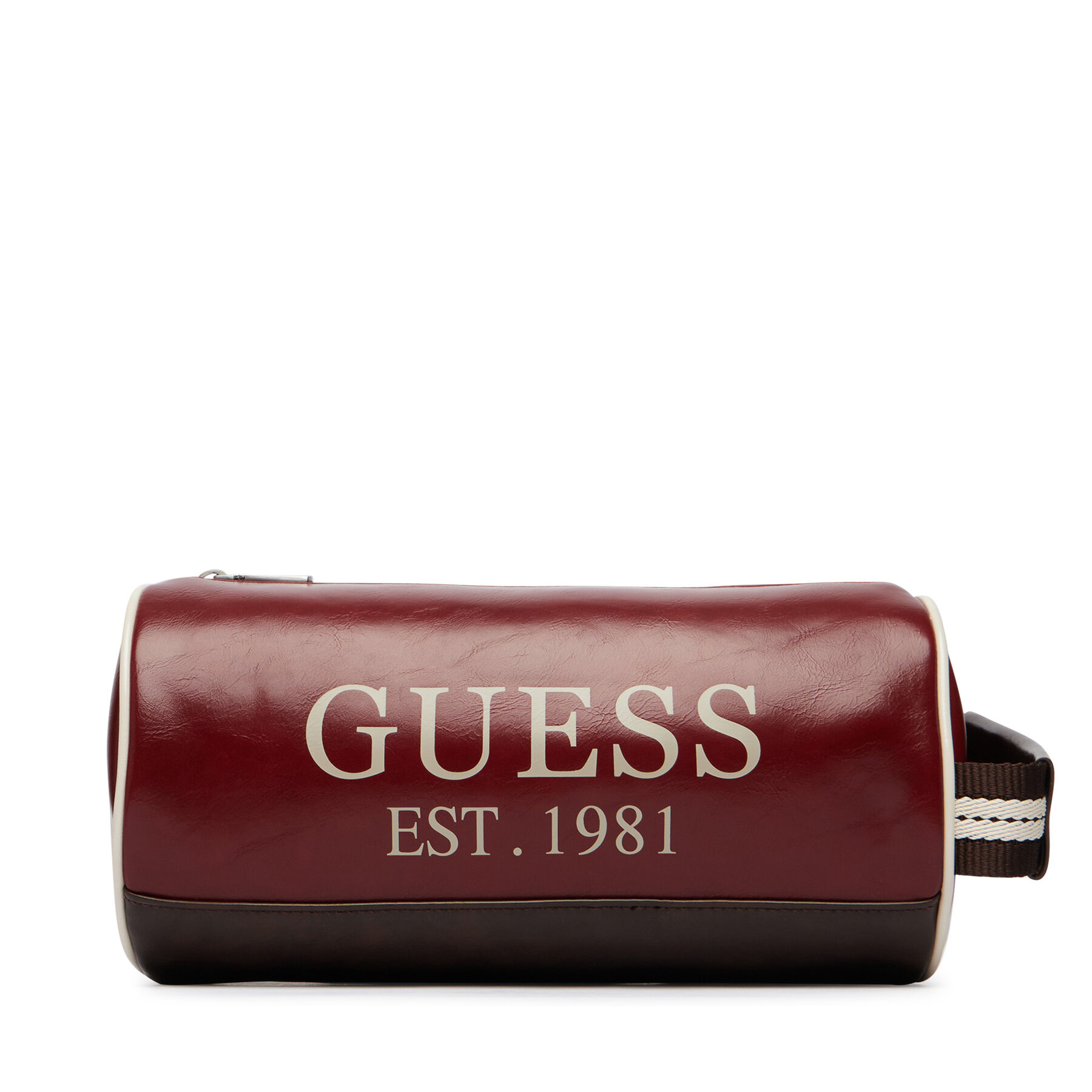 Geantă pentru cosmetice Guess Oslo PMOSVI P6310 Vișiniu