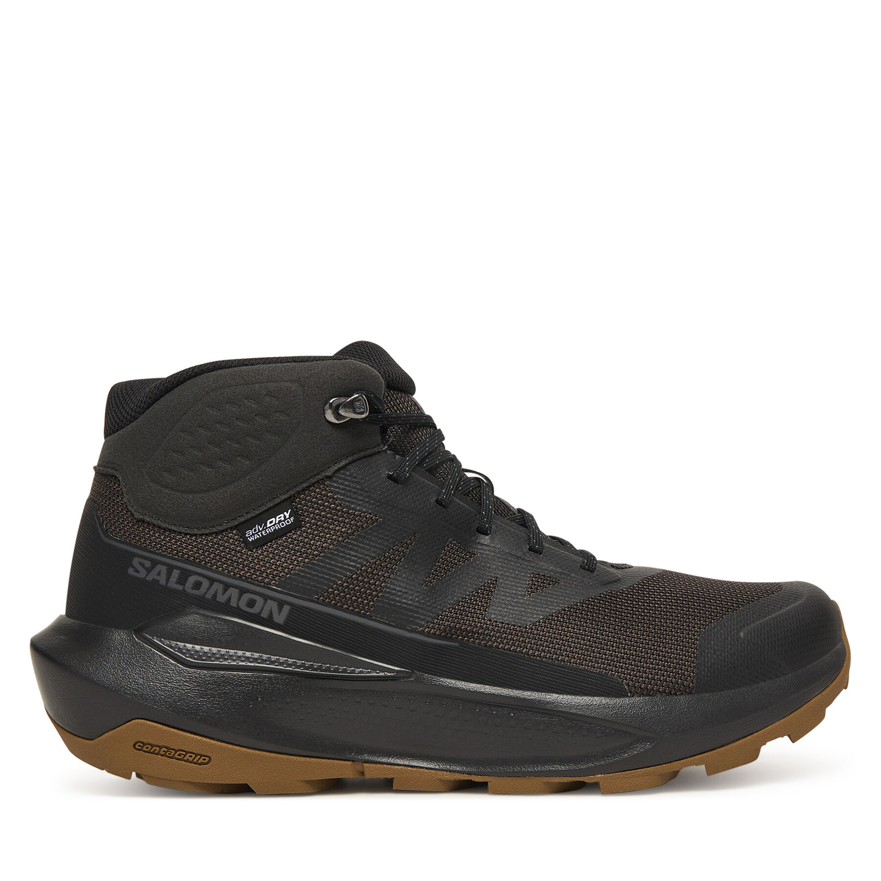 Trekking čevlji Salomon Elixir Tour Mid Waterproof L47577800 Rjava