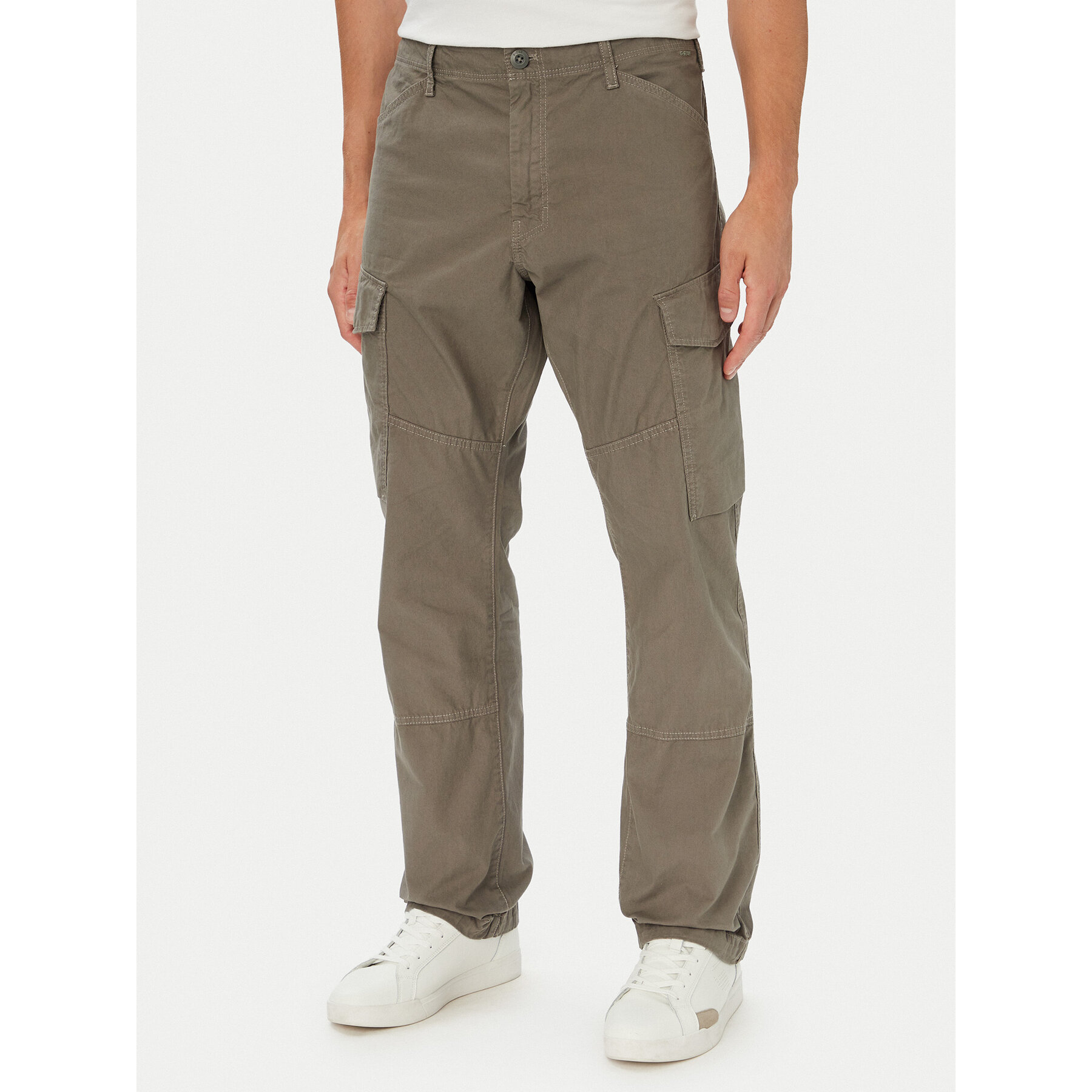 G-Star Raw Hlače Clean D28376-D388 Svijetlo zelena Regular Fit