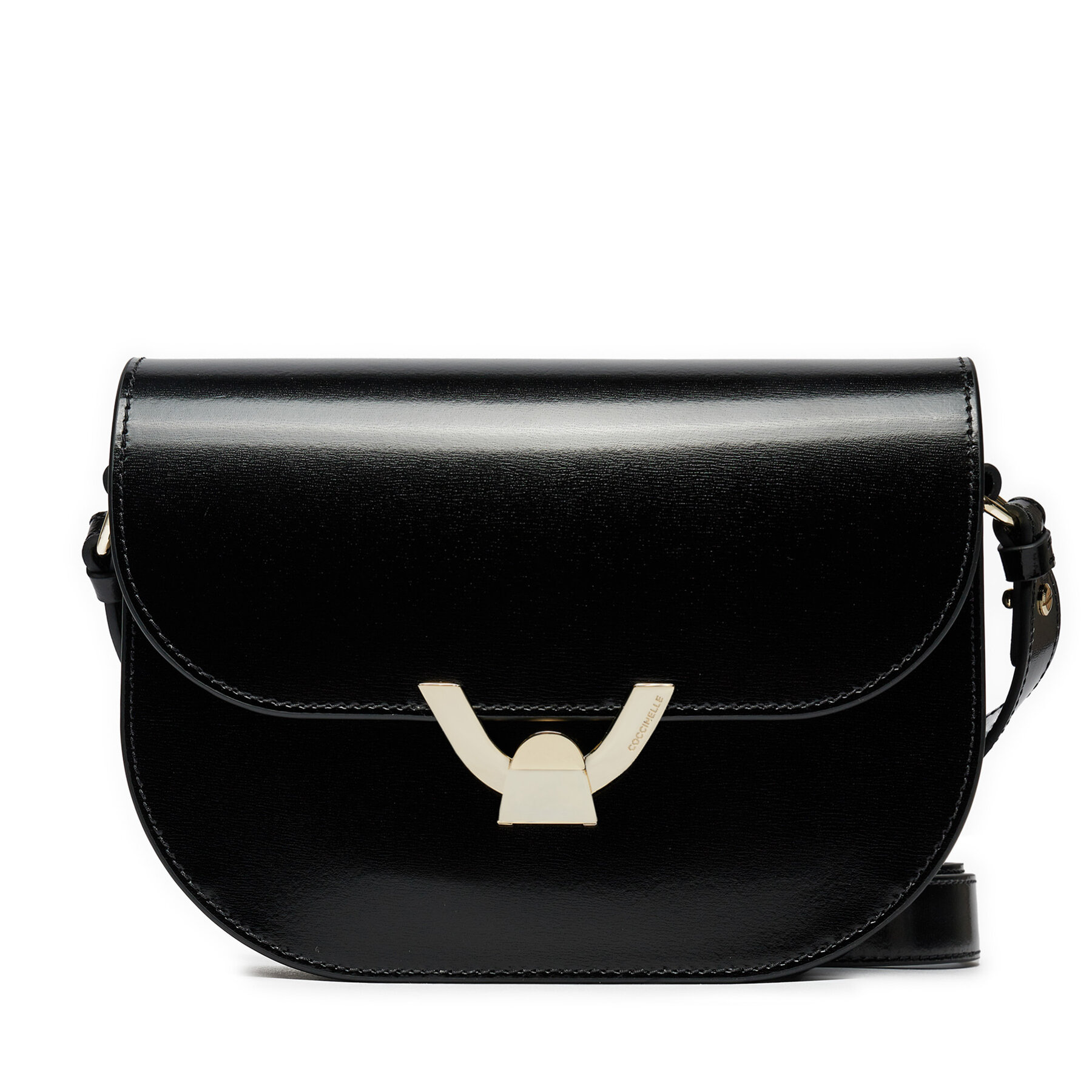 Bolso Coccinelle RTP Coccinelledew Shiny Calf E1 RTP 15 03 01 Negro