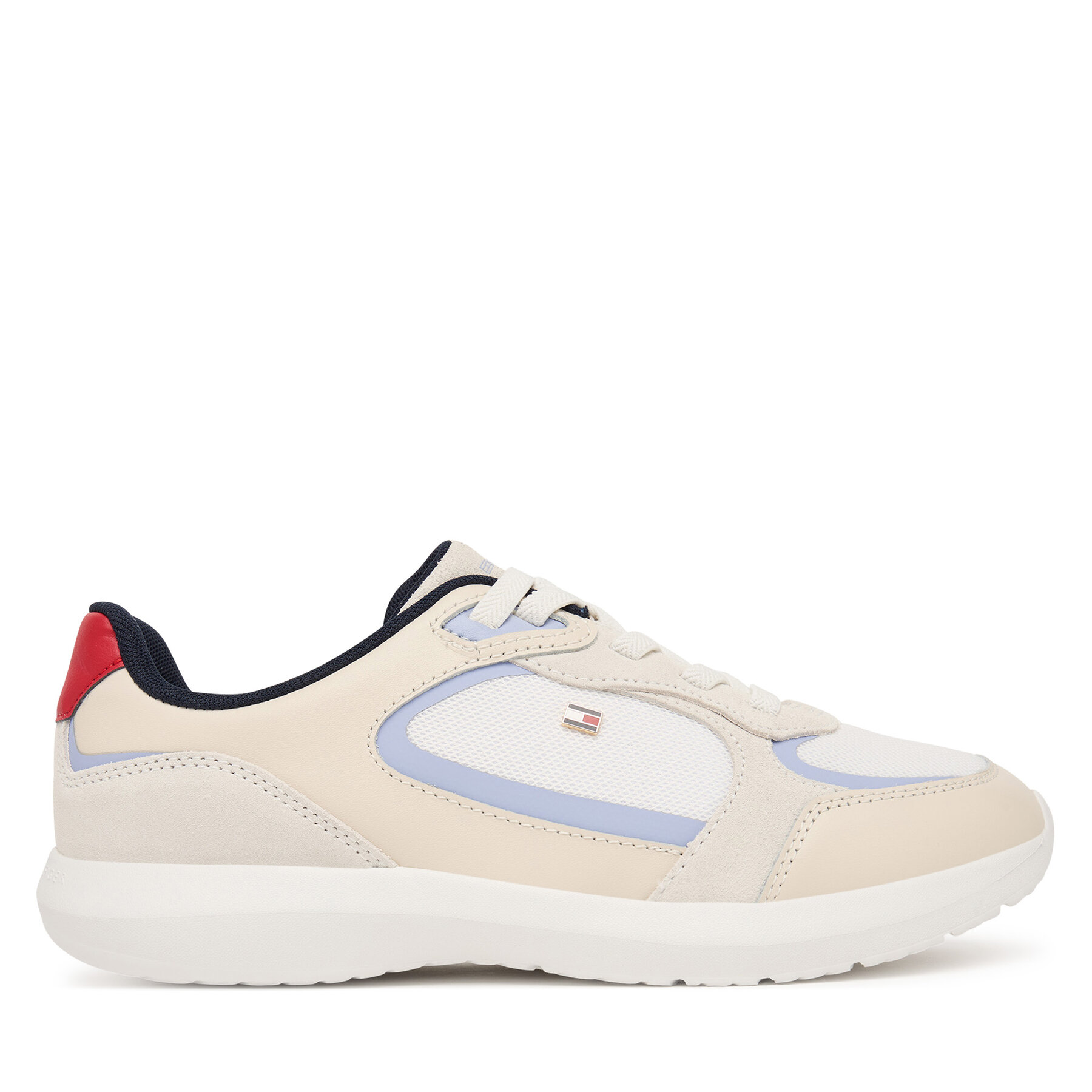 Sneakersy Tommy Hilfiger Light Runner FW0FW09409 Béžová