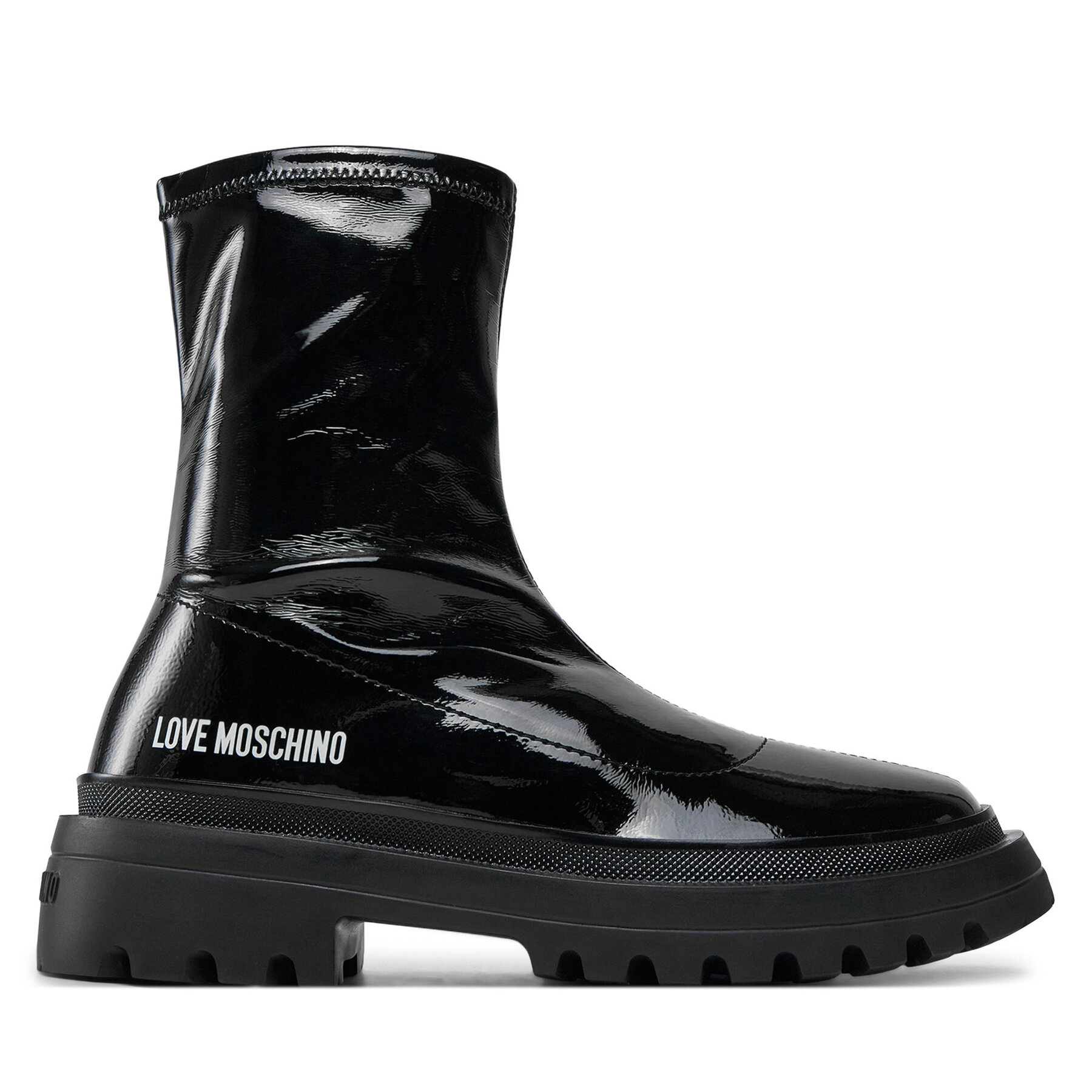 Polokozačky LOVE MOSCHINO JA24225G0LIIZ000 Černá