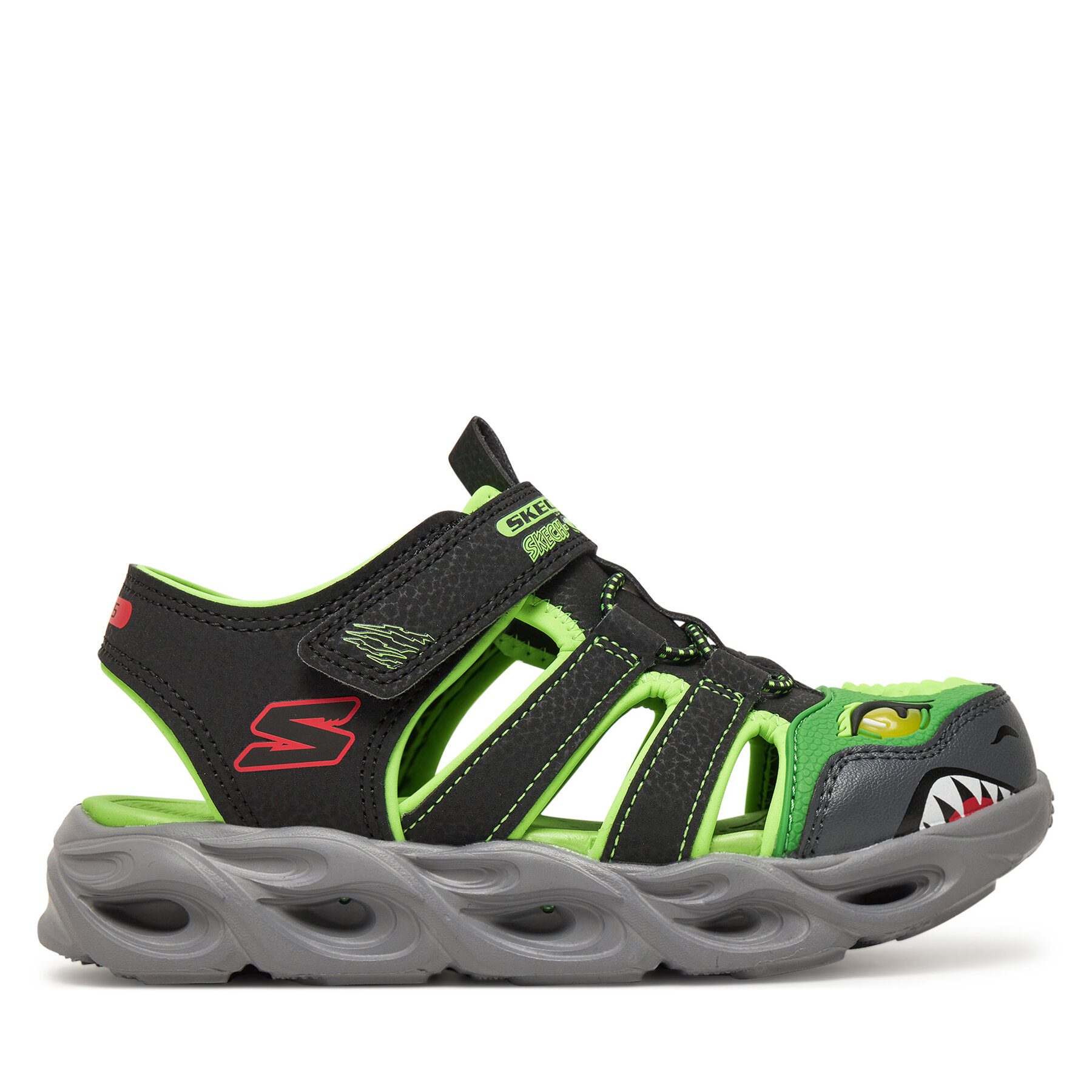 Sandali Skechers Thermo-Splash-Hydro-Flare 400613L/BKLM Črna