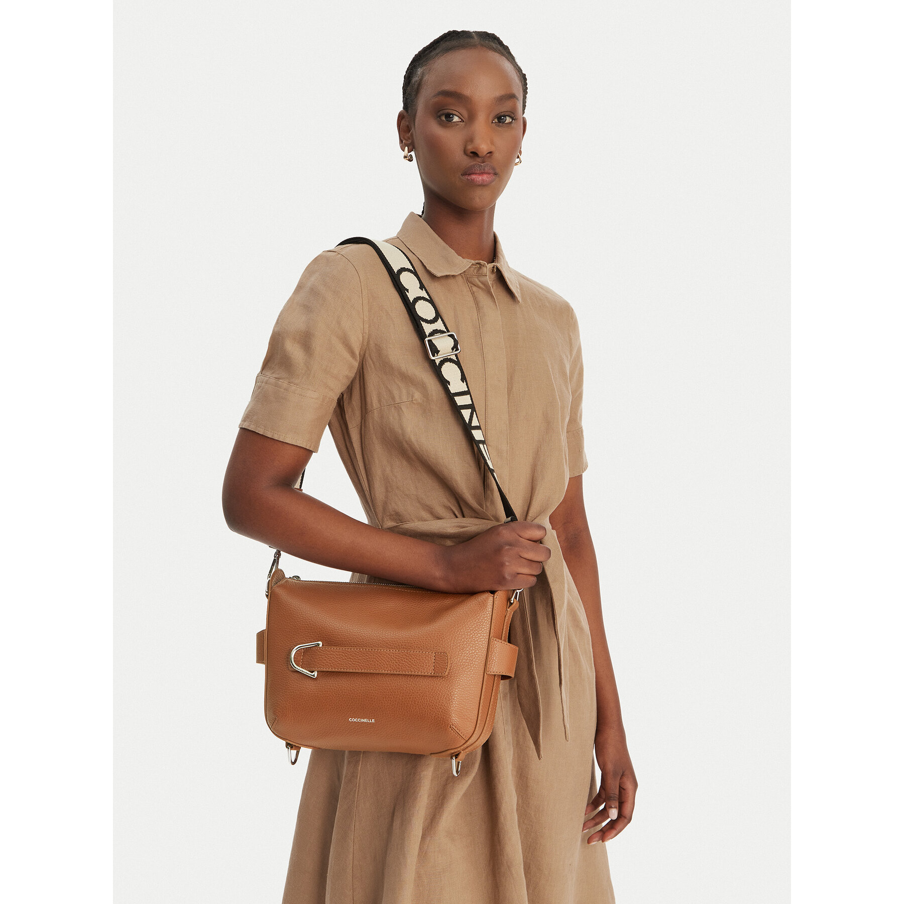 Τσάντα Coccinelle U6C Coccinellegretel E1 U6C 15 01 01 Καφέ