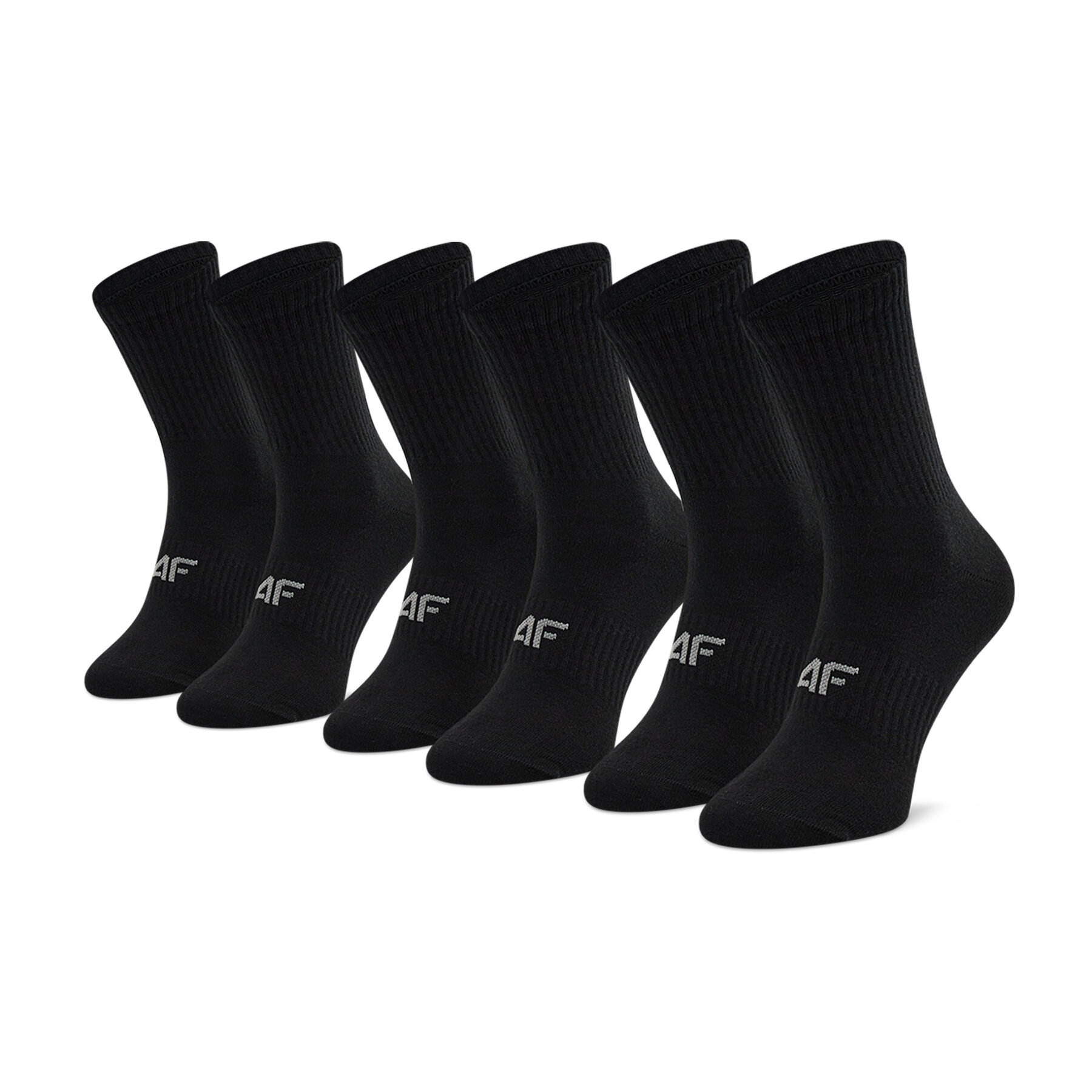 Комплект 3 чифта дълги чорапи мъжки 4F