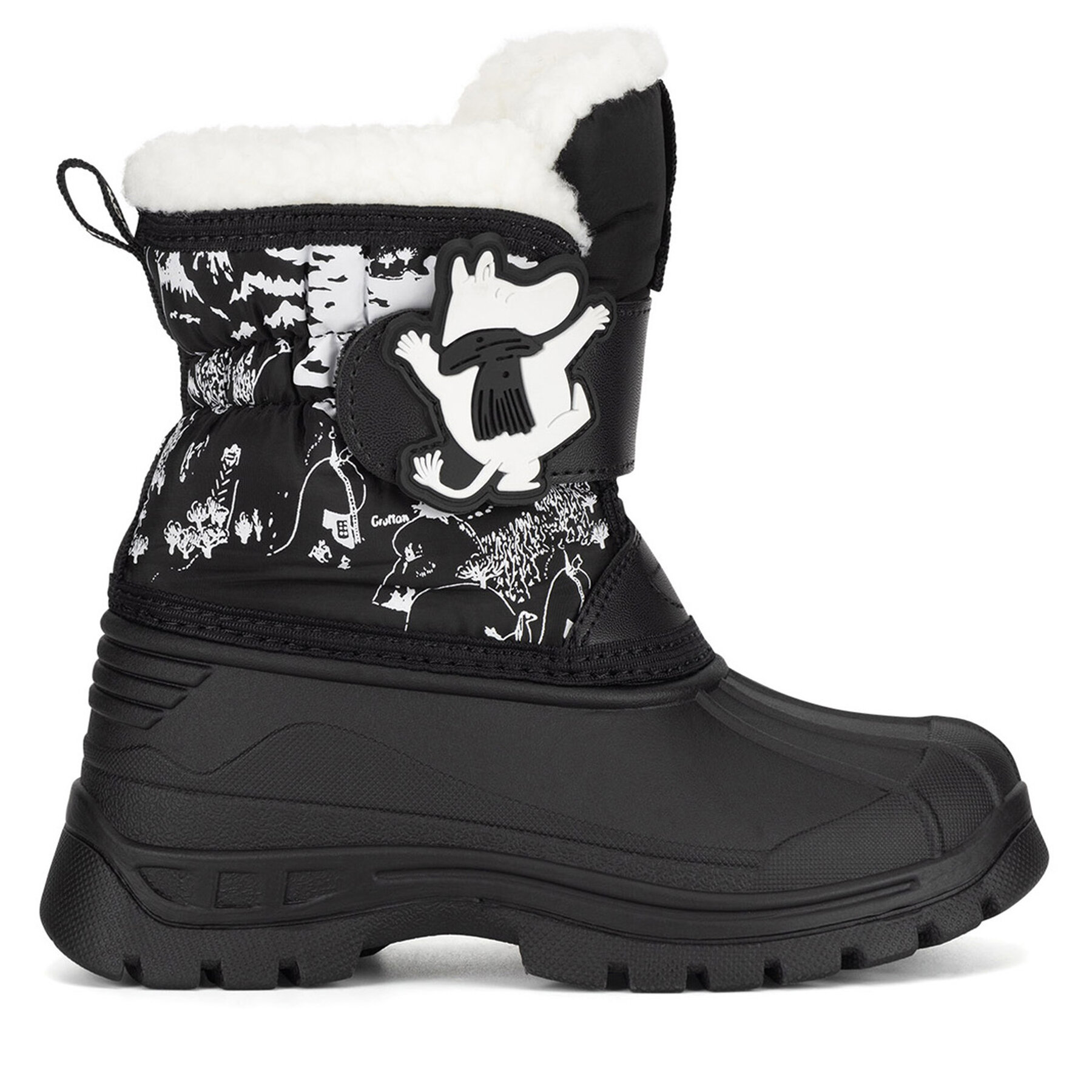 Bottes de neige Moomin AW24-135MMN Noir