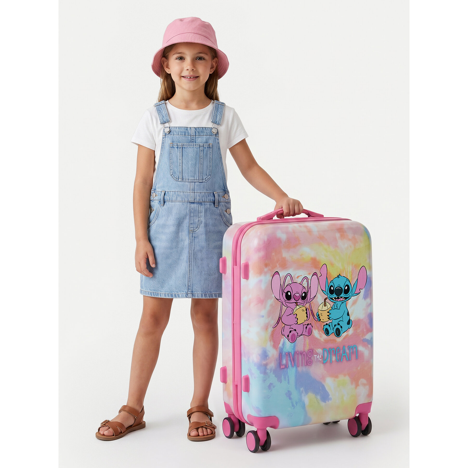 Dětský kufr Disney Classics CEO-ACCCS-SS26-316DCLS-M Růžová
