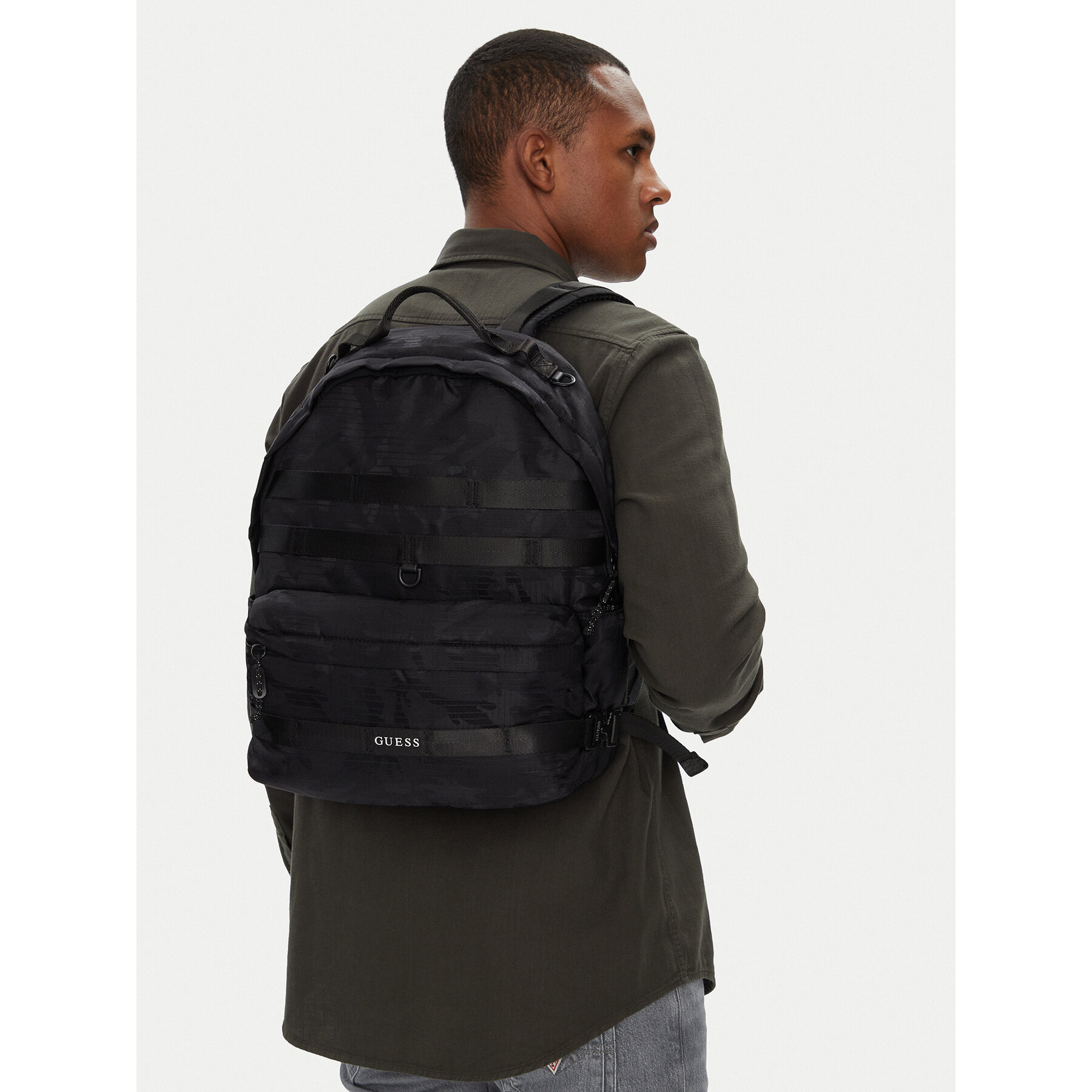 Ruksak Guess HMASNC P5375 Čierna